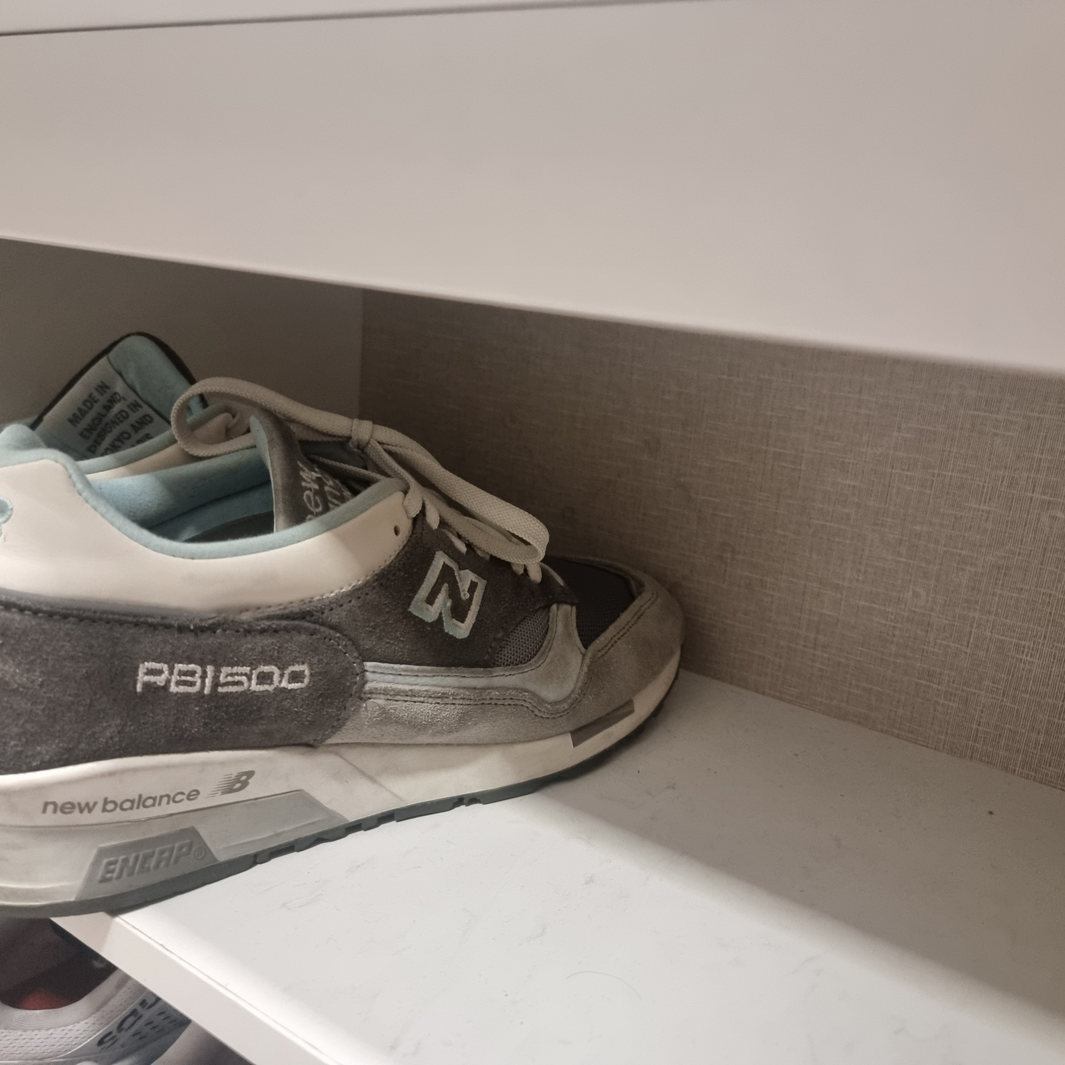 New Balance x Paperboy Paris x Beams 1500 Made in UK Ice Boy 착용 스타일