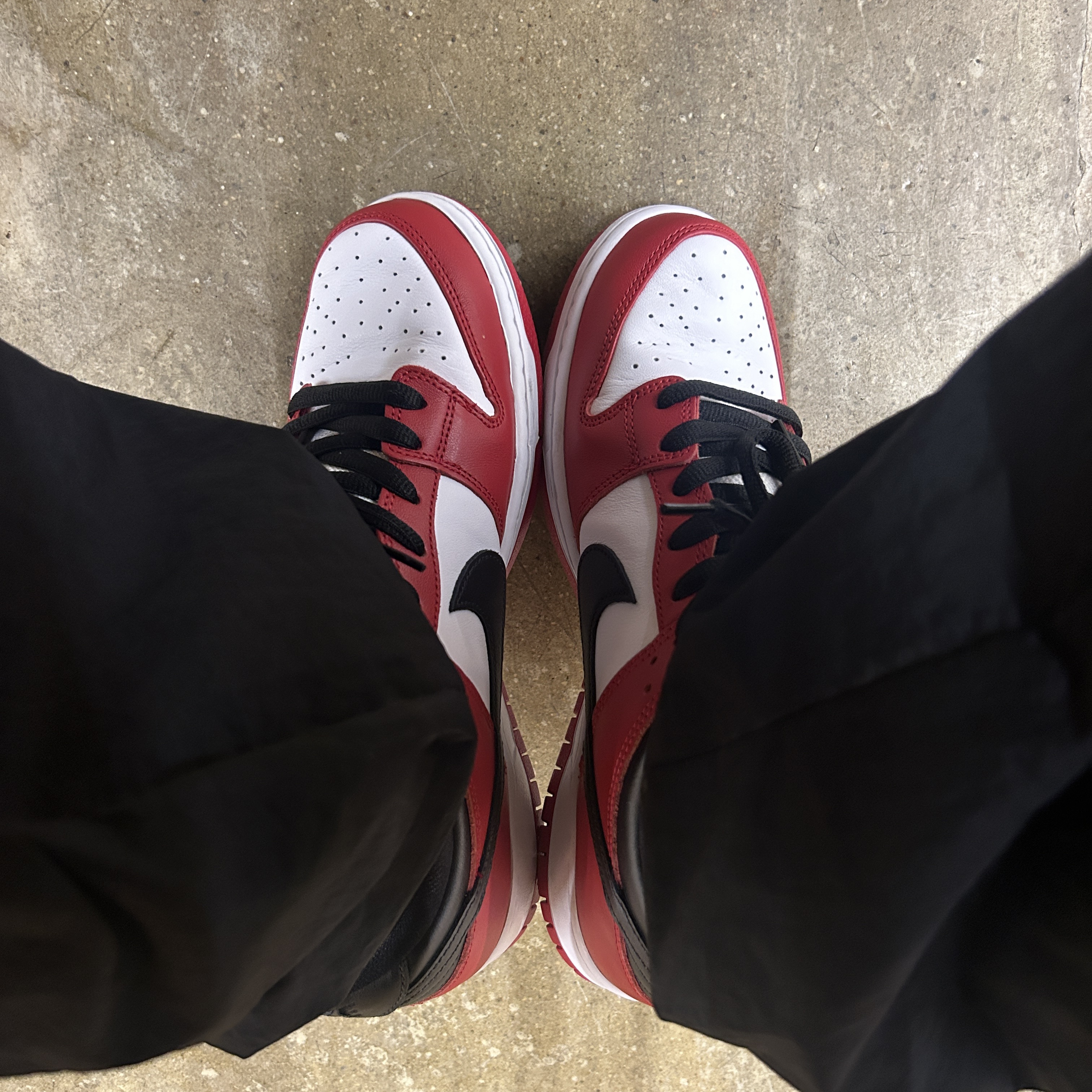 Nike SB Dunk Low Pro Chicago 착용 스타일