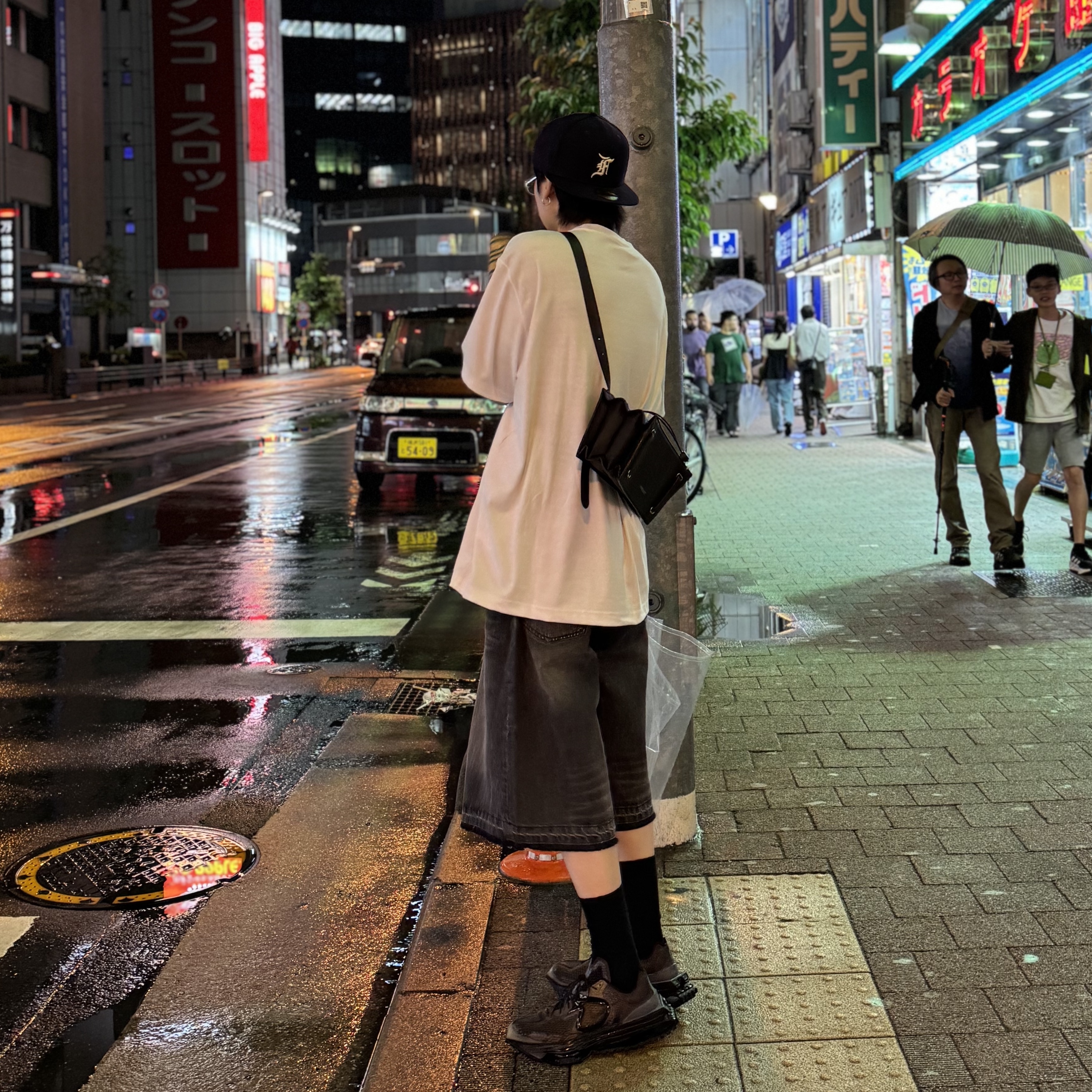 Nike x Matthew M Williams Zoom 004 Baroque Brown, Our Legacy Lock Longsleeve Golden Green Linen Stripe 착용 스타일 - 2