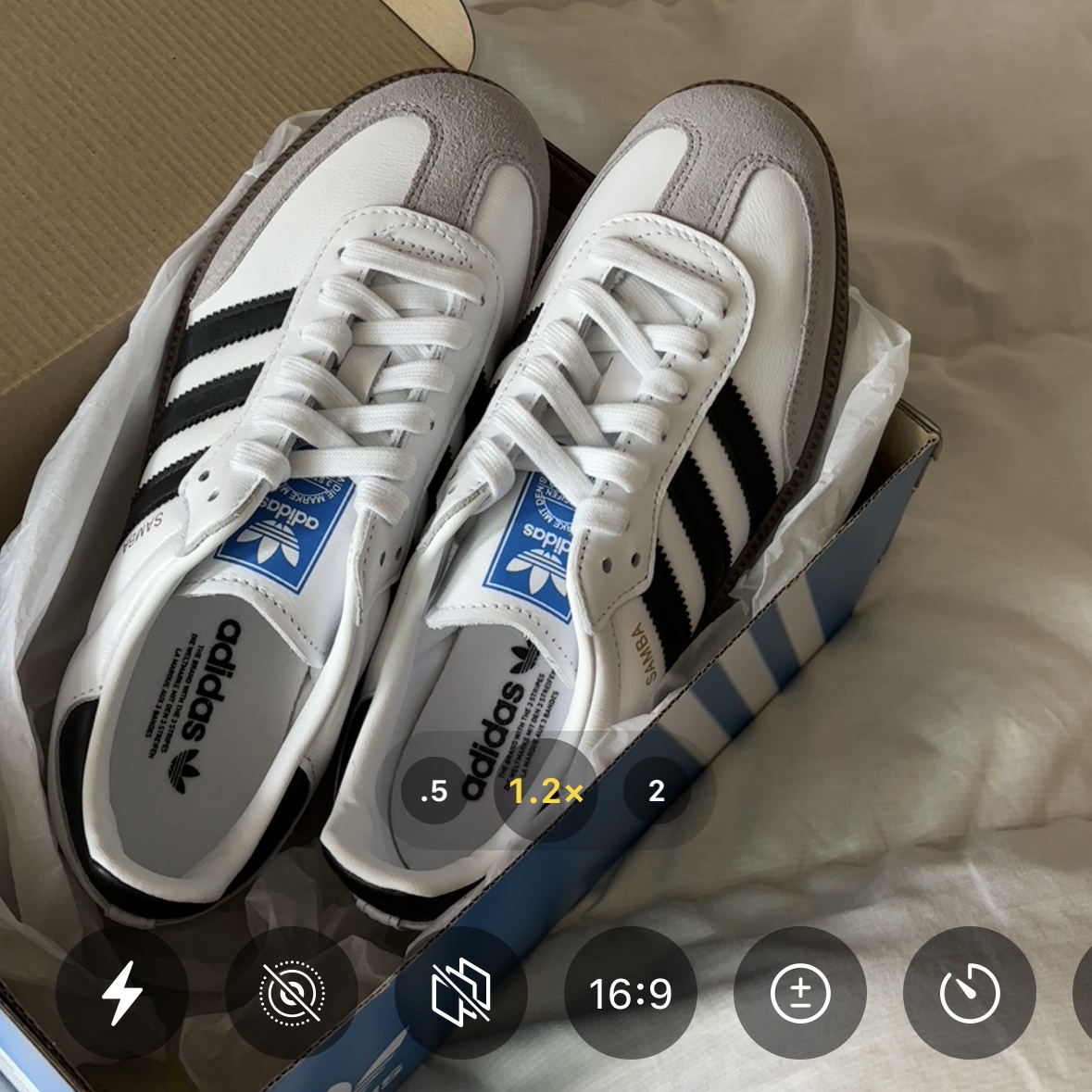 Adidas Samba OG Cloud White 착용 스타일
