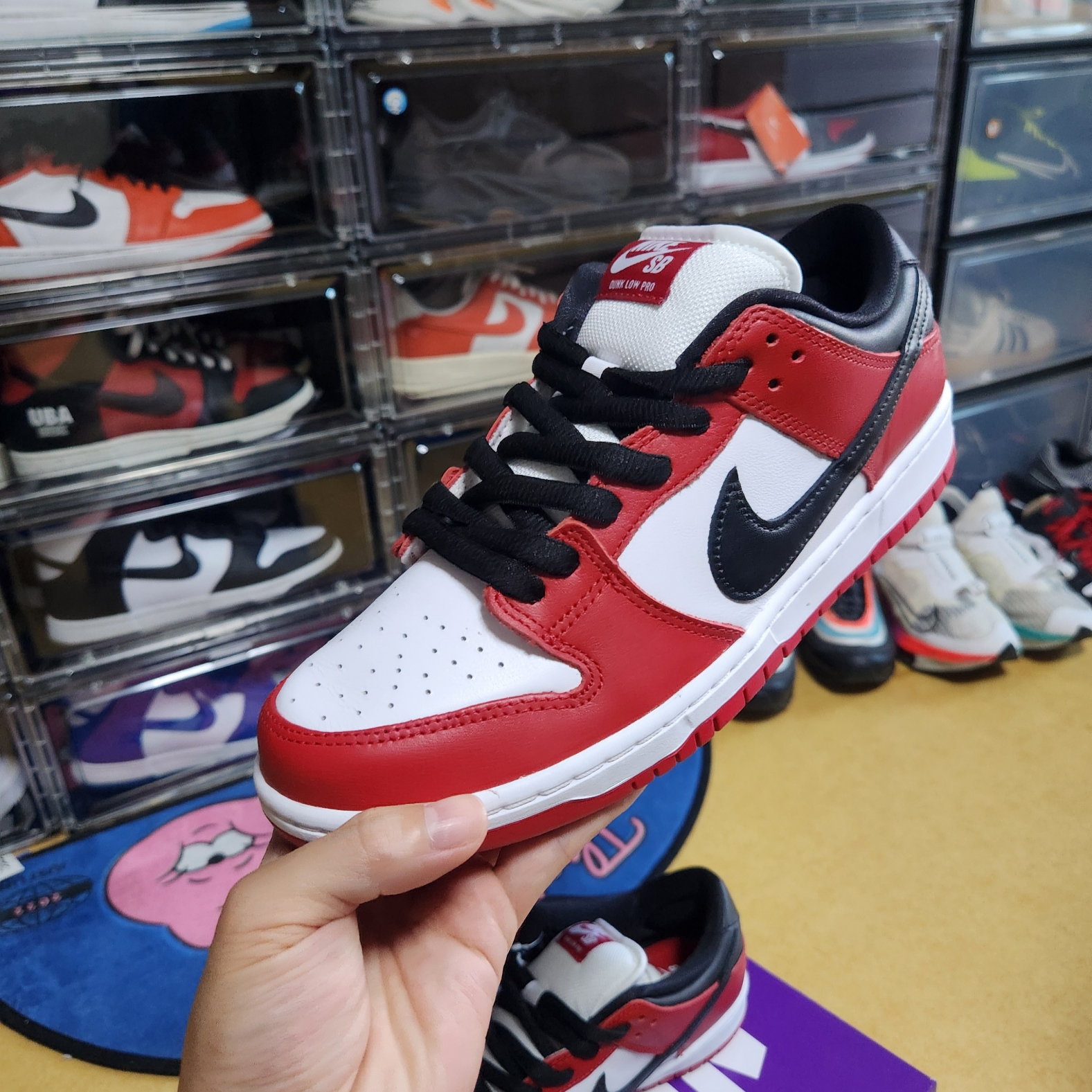 Nike SB Dunk Low Pro Chicago 착용 스타일 - 5