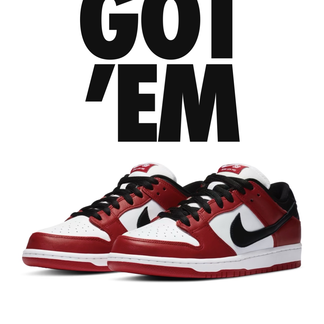 Nike SB Dunk Low Pro Chicago 착용 스타일 - 1