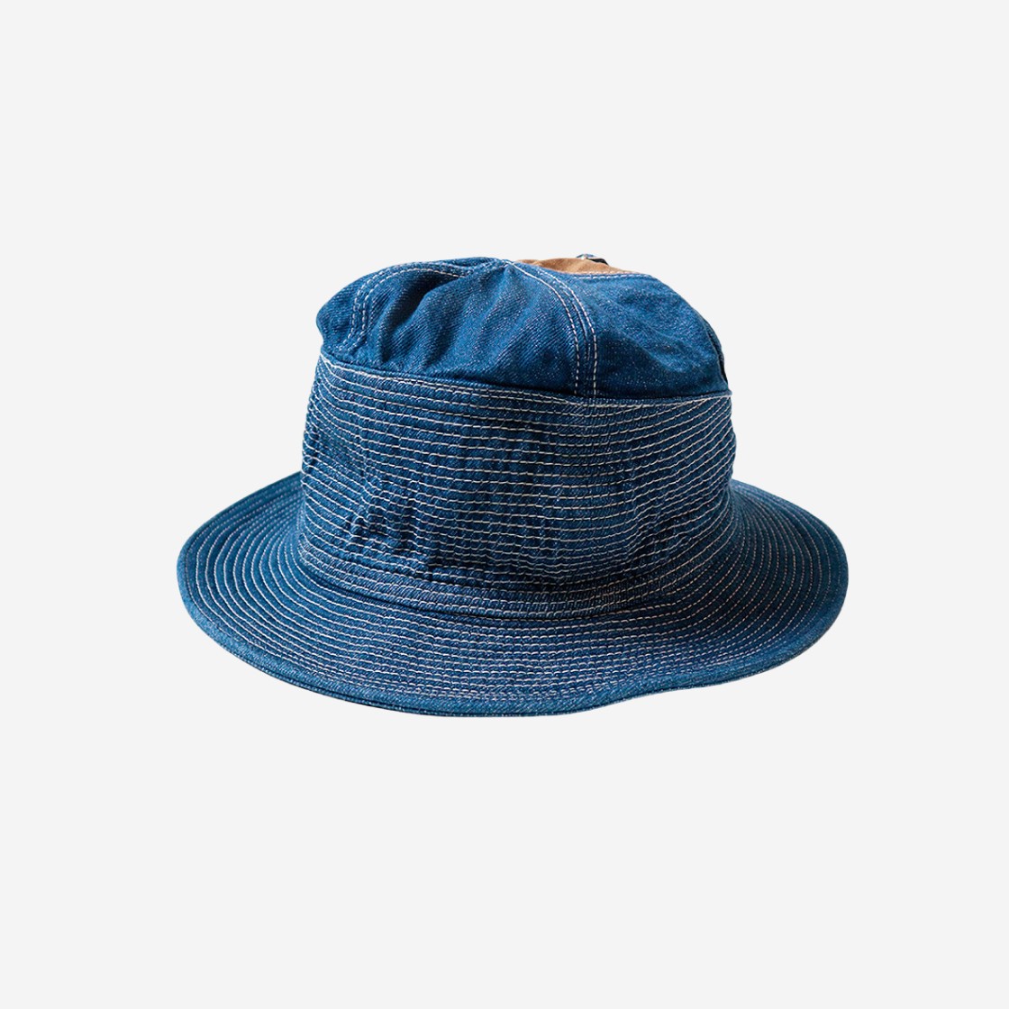 Kapital 11.5 oz. Denim The Old Man and The Sea Hat Indigo Medium 상세 이미지 1