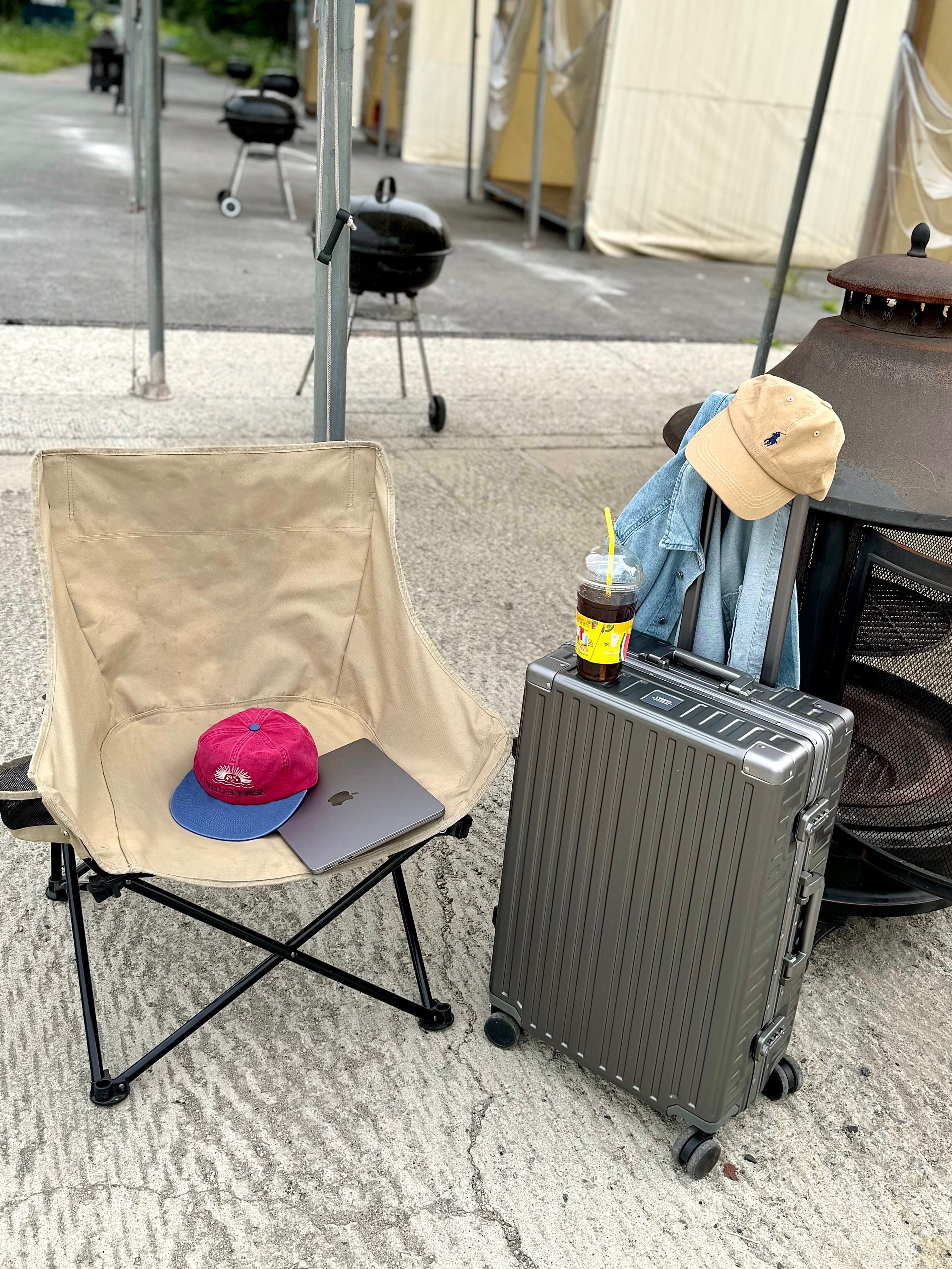 Hello Sunrise Two Tone Washed OG Logo Cap VTG Red & Ocean Blue, [30%적립] Polo Ralph Lauren Cotton Chino Ball Cap Cafe Tan 착용 스타일 - 2