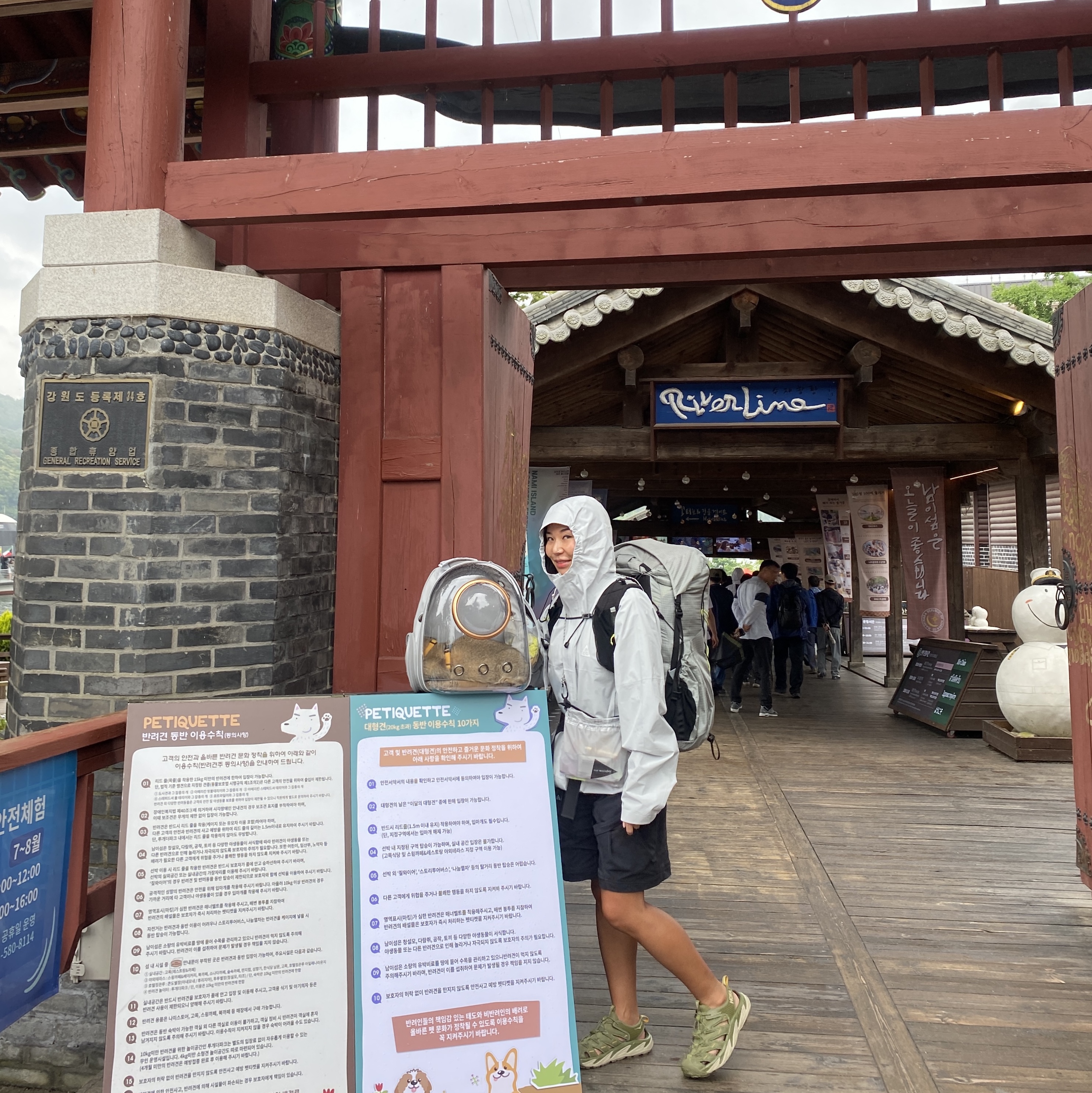 Arc'teryx Aerios 45 Backpack Pixel, Nike ACG Storm-Fit ADV Cascade Rains Full Zip Jacket Photon Dust - Asia 착용 스타일 - 2