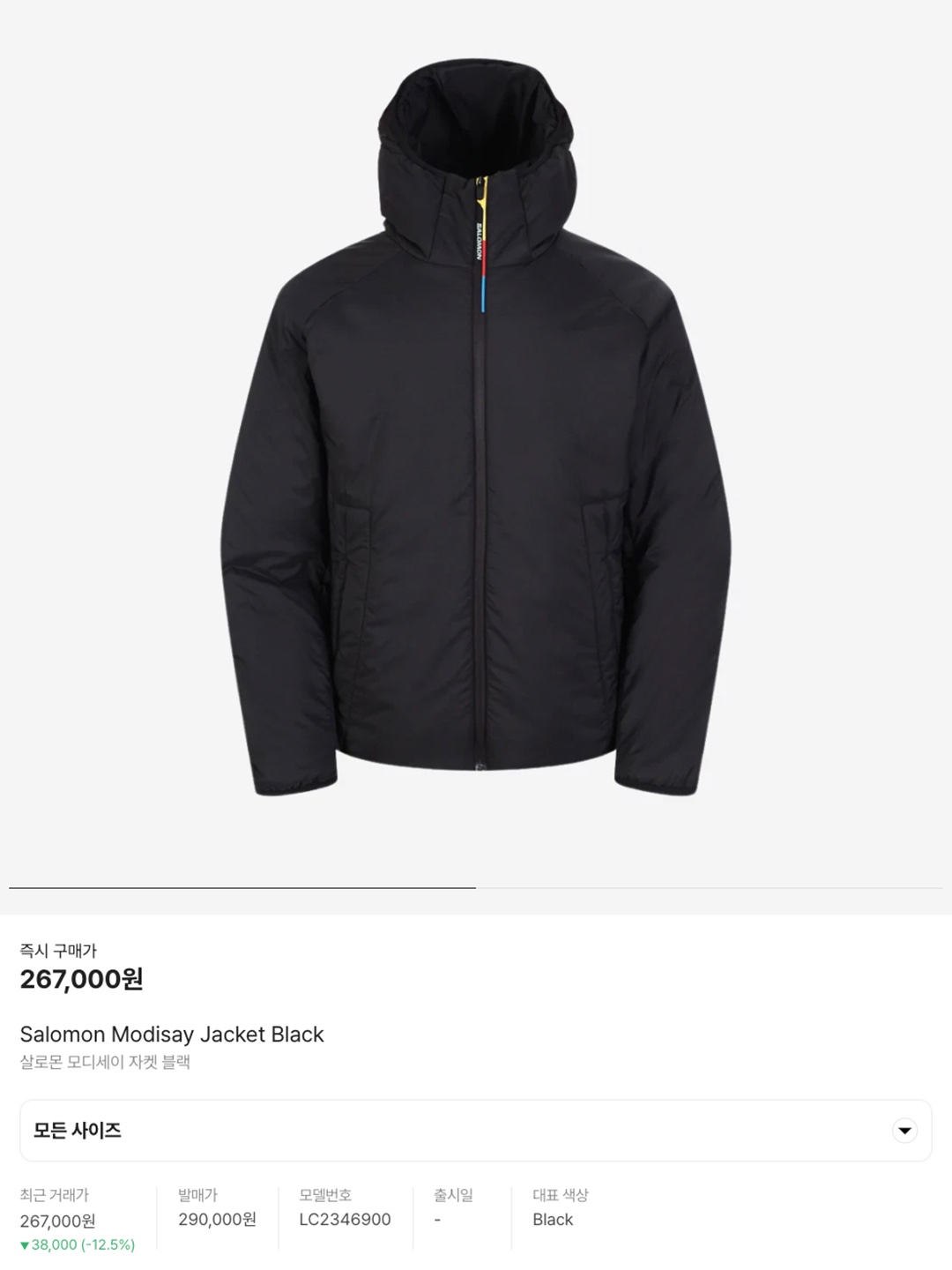 Salomon Outline GTX 2.5L Jacket Kelp, Salomon Outline GTX 2.5L Jacket Deep Black 착용 스타일 - 6