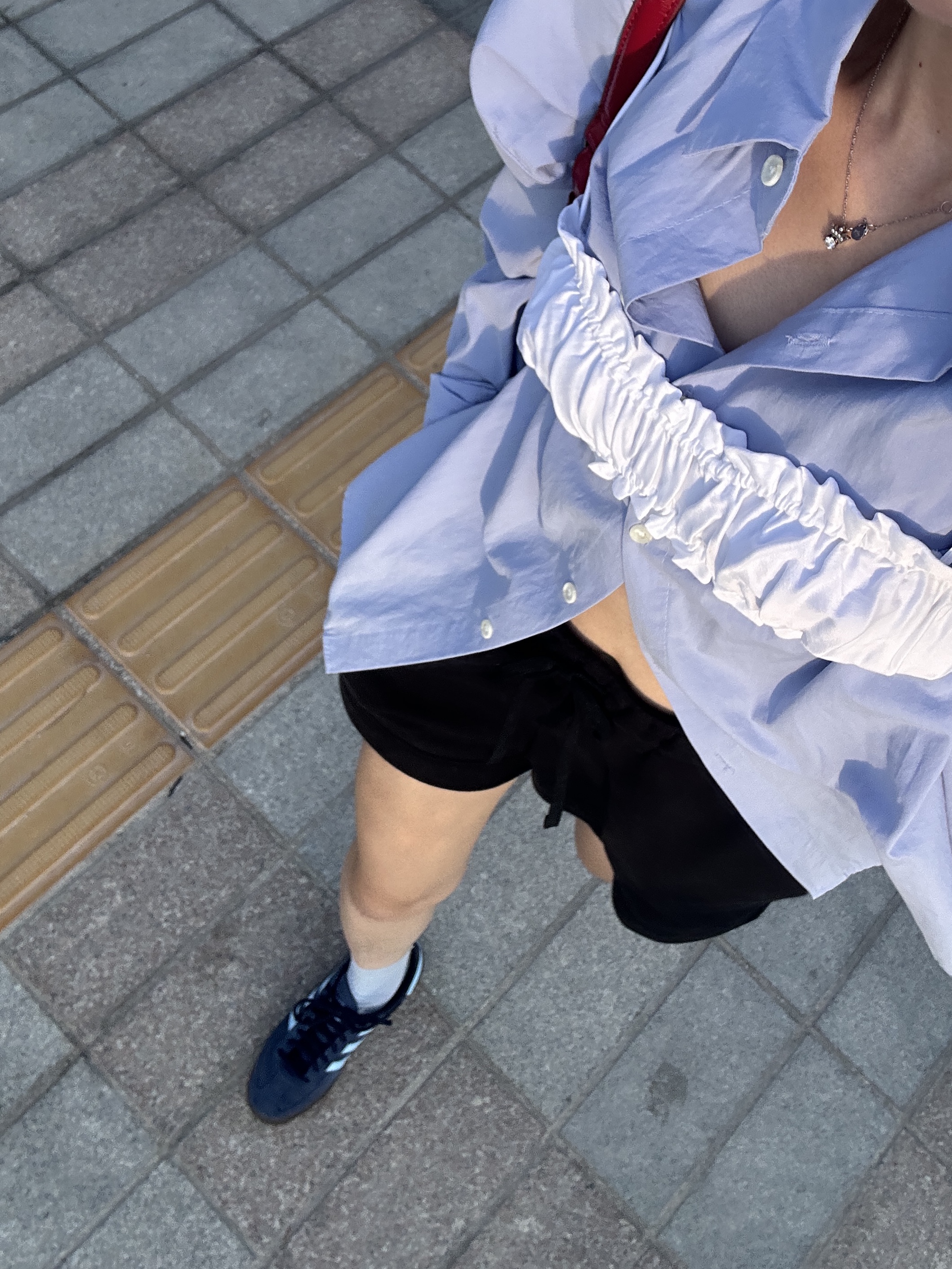 Adidas Spezial Handball Collegiate Navy 착용 스타일 - 3