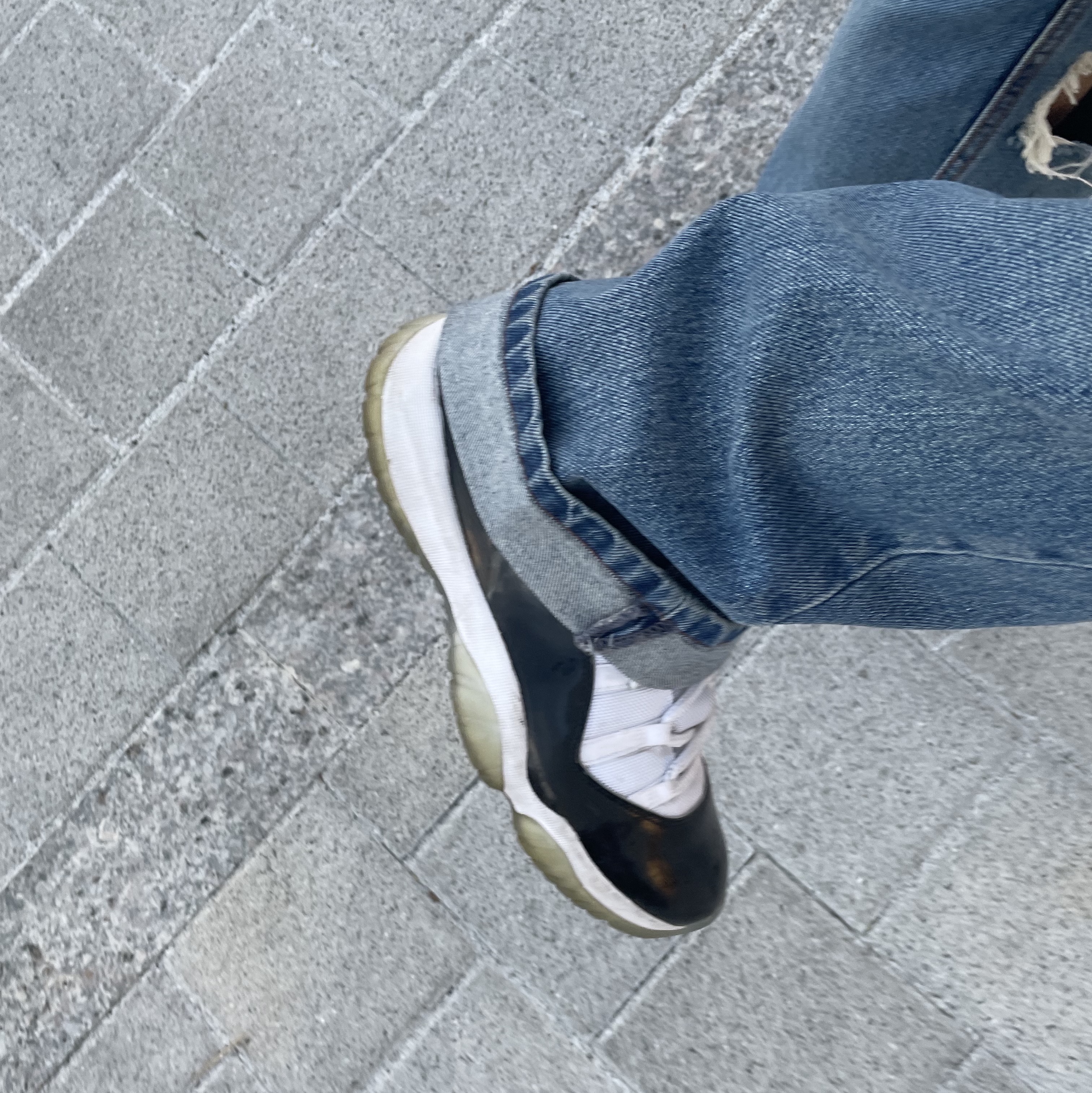 Jordan 11 Retro Win Like 82 UNC, Jordan 11 Retro Gratitude 착용 스타일 - 7