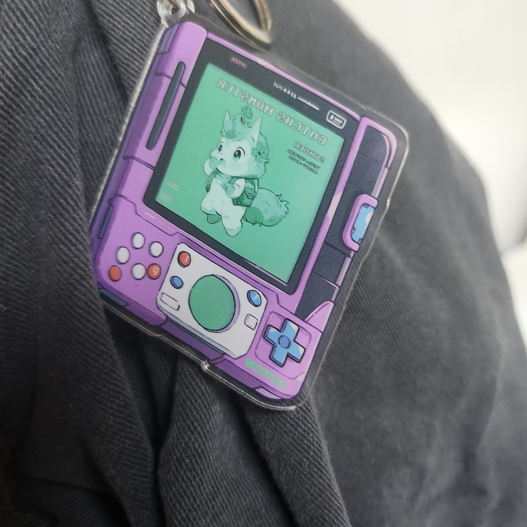 Cotchs You're Mine! Keyring 착용 스타일