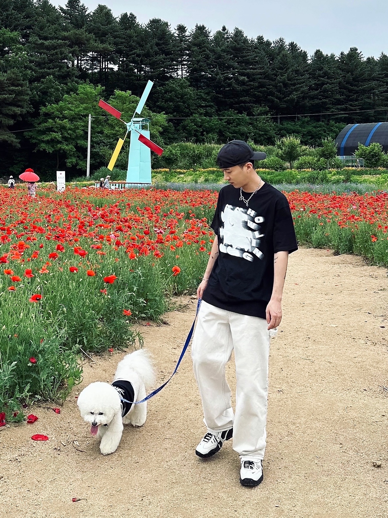 Nike x Ambush Air Adjust Force SP Summit White and Black 착용 스타일 - 1