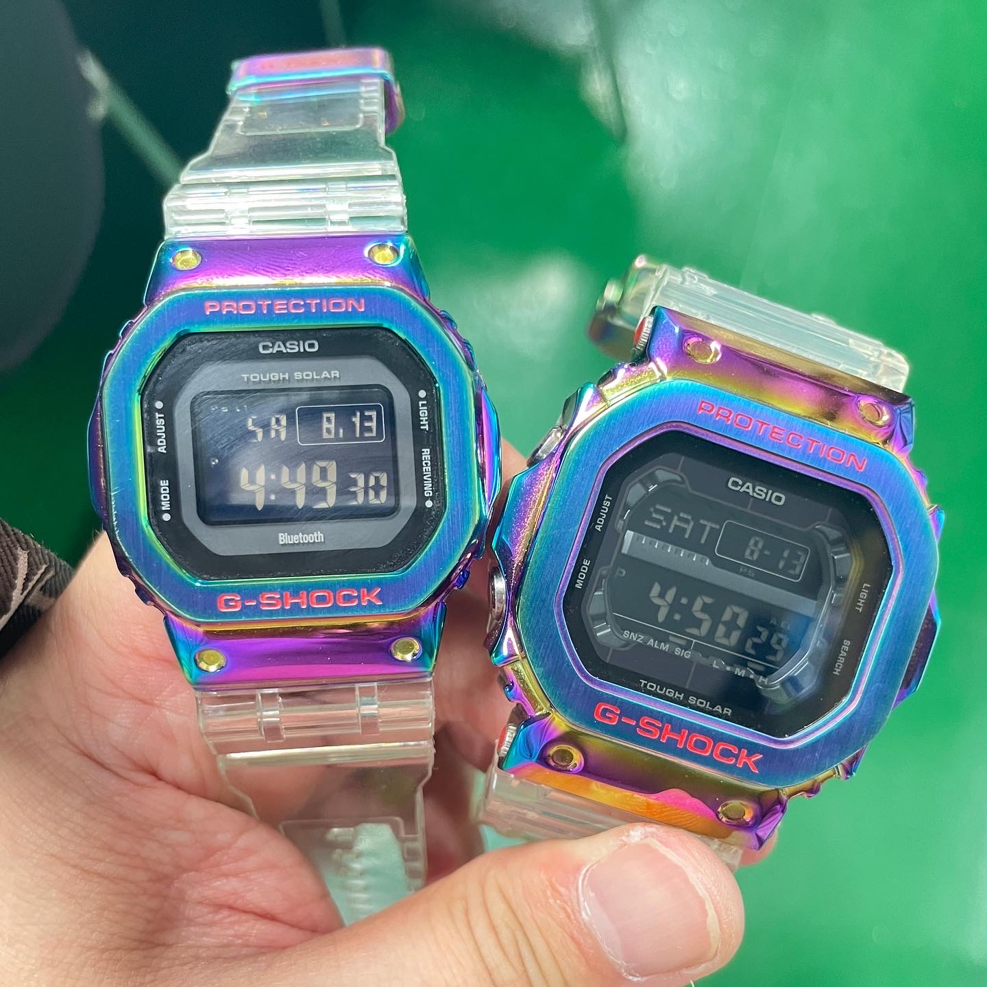 Casio G-Shock DW-B5600AH-6 착용 스타일 - 3