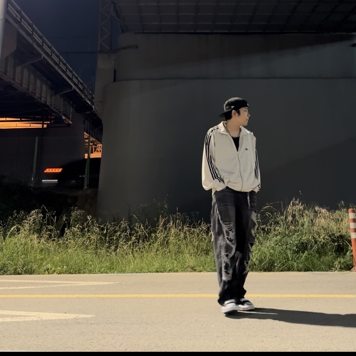 Maison Mihara Yasuhiro Peterson23 OG Sole Canvas High-top Sneakers Black, Adidas Originals Beckenbauer Track Top Bliss - KR Sizing 착용 스타일 - 1