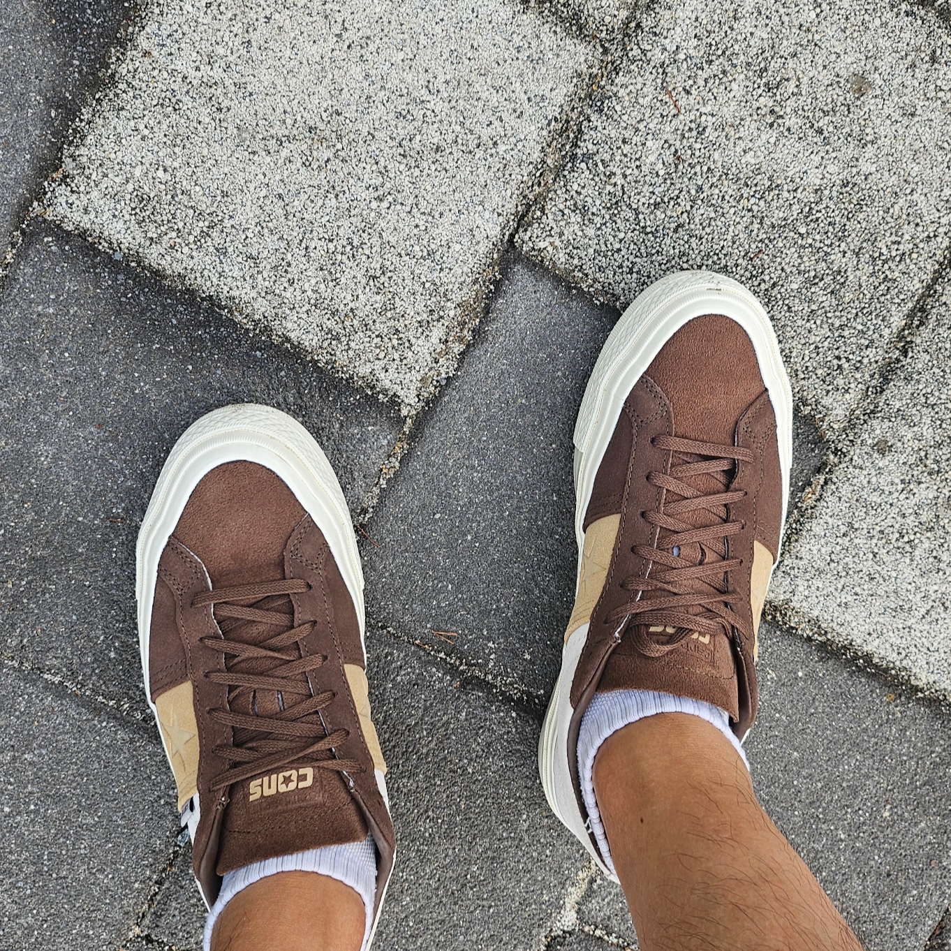 Converse Cons x Carhartt WIP One Star Academy Pro Ox Dark Earth Starfish 착용 스타일 - 5