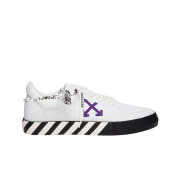 Off-White Arrow Low Vulcanized Sneakers White Purple - 21SS