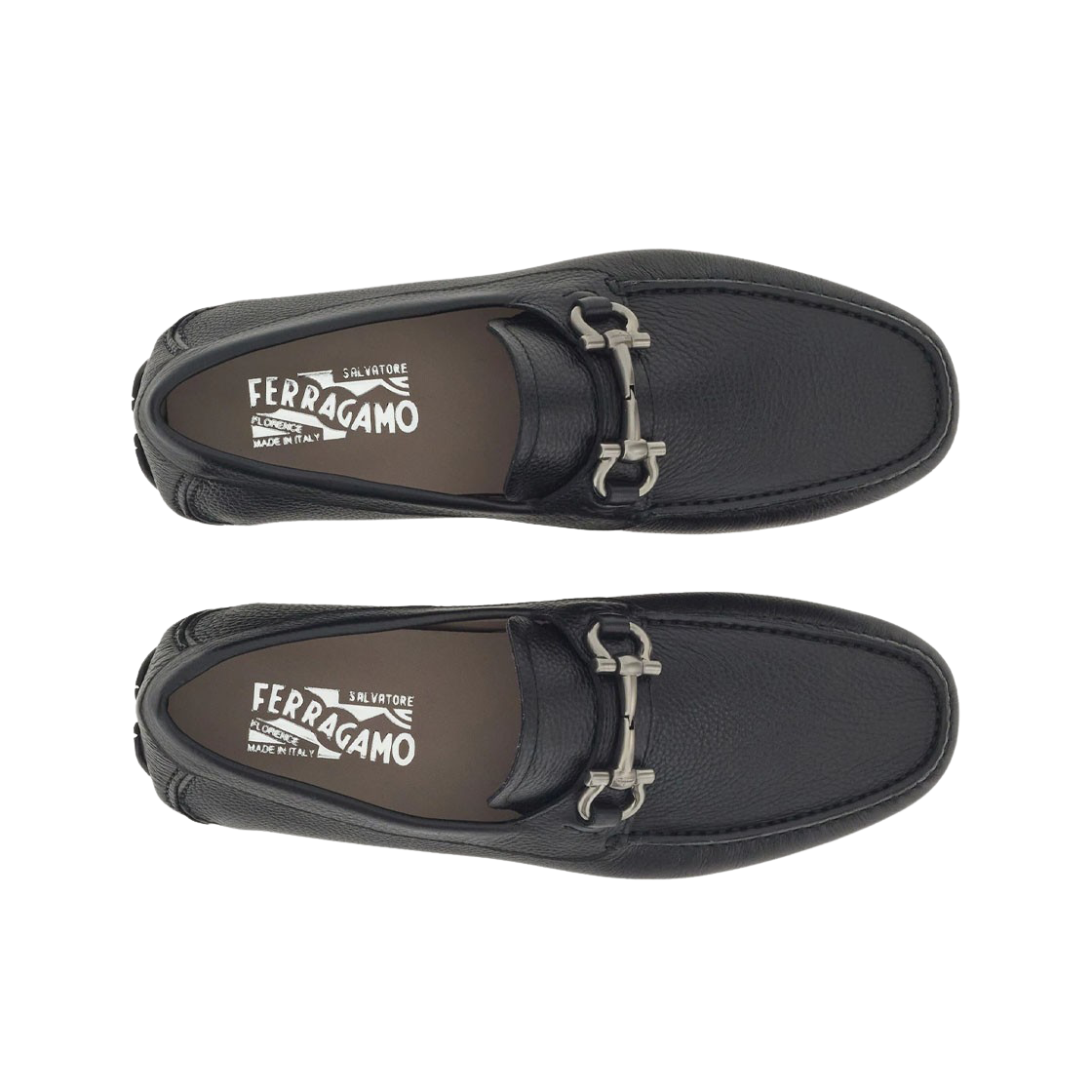페라가모 간치니 오너먼트 드라이버 블랙 - D(Ferragamo Driver with Gancini Ornament Black - D) - 2
