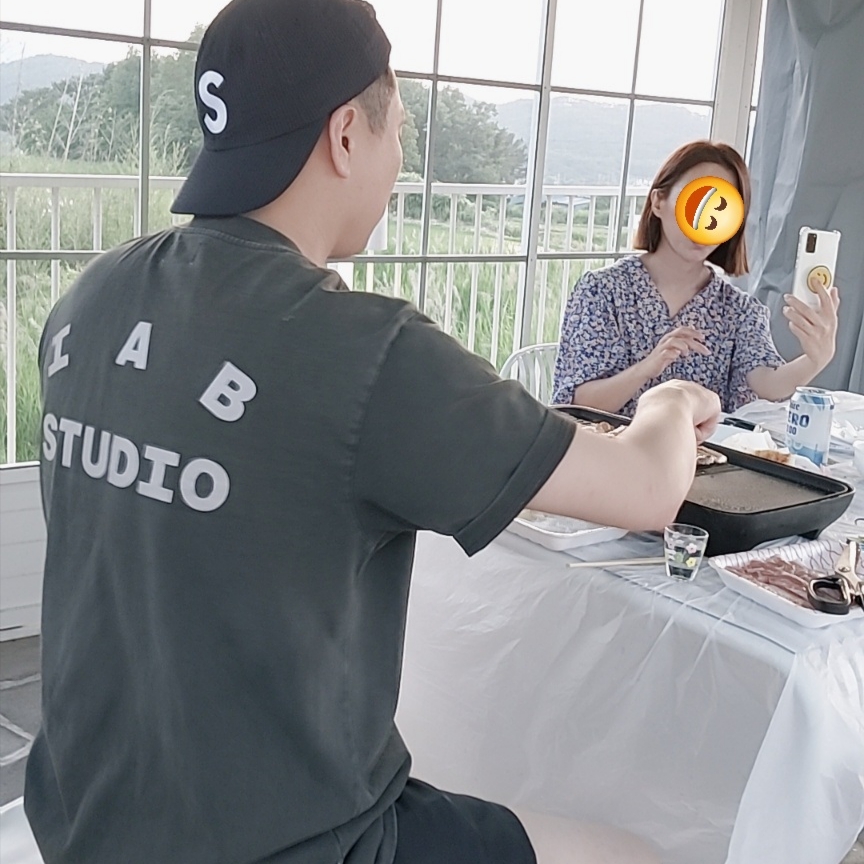 Supreme Seersucker S Logo 6-Panel Black - 24SS 착용 스타일