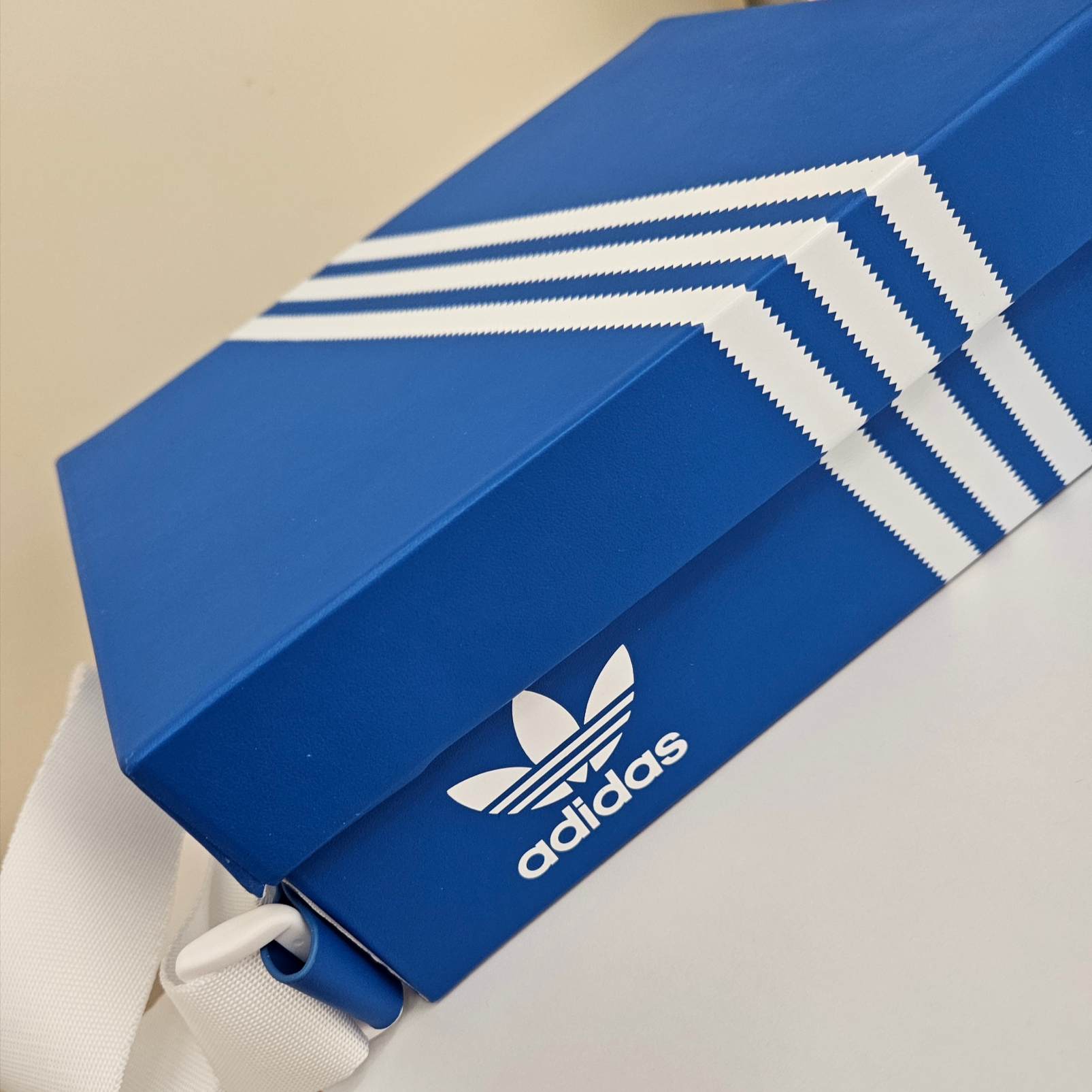 Adidas x Kseniaschnaider Shoebox Bag Blue Bird 착용 스타일 - 1