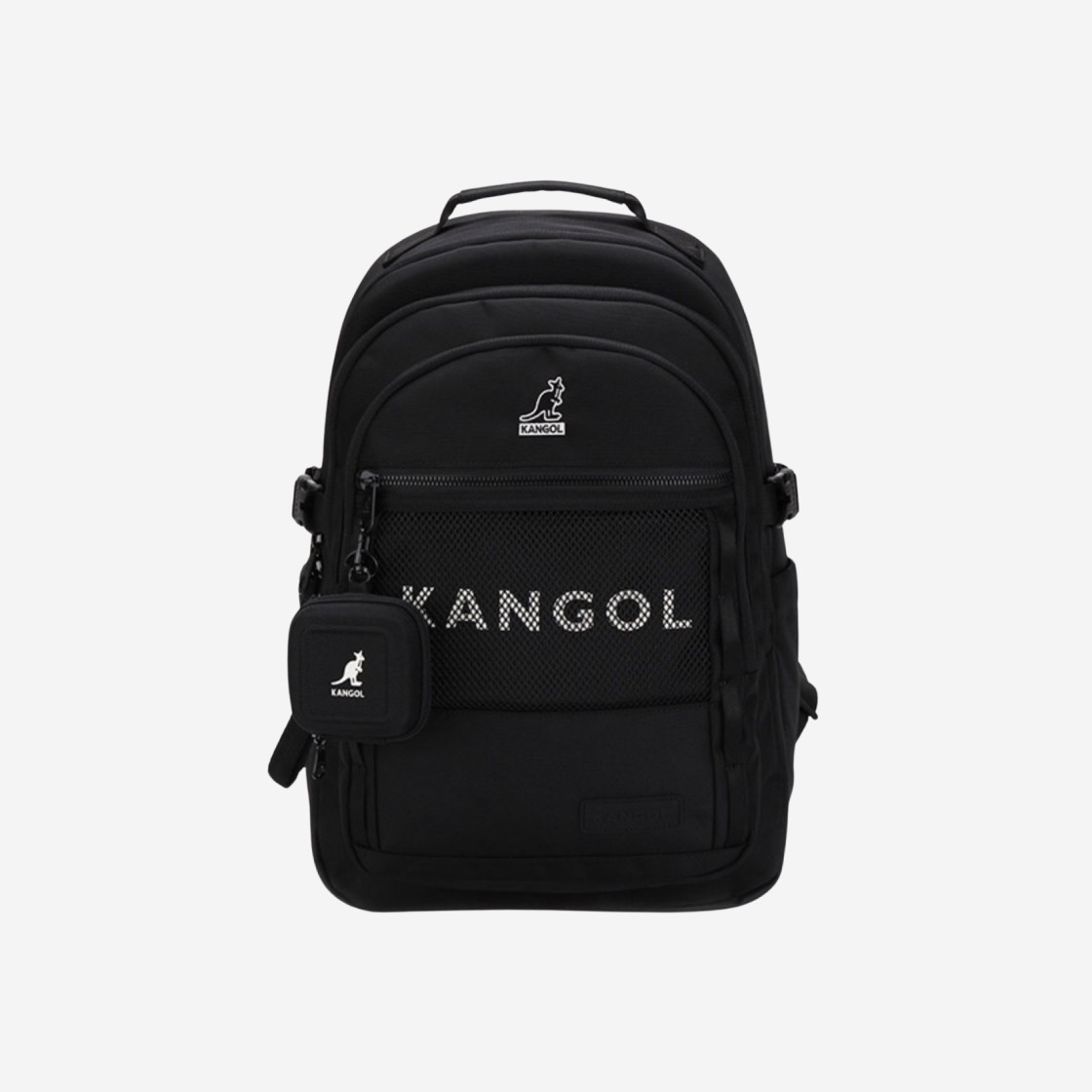 Kangol Gear 2 Backpack 1446 Black 상세 이미지 1