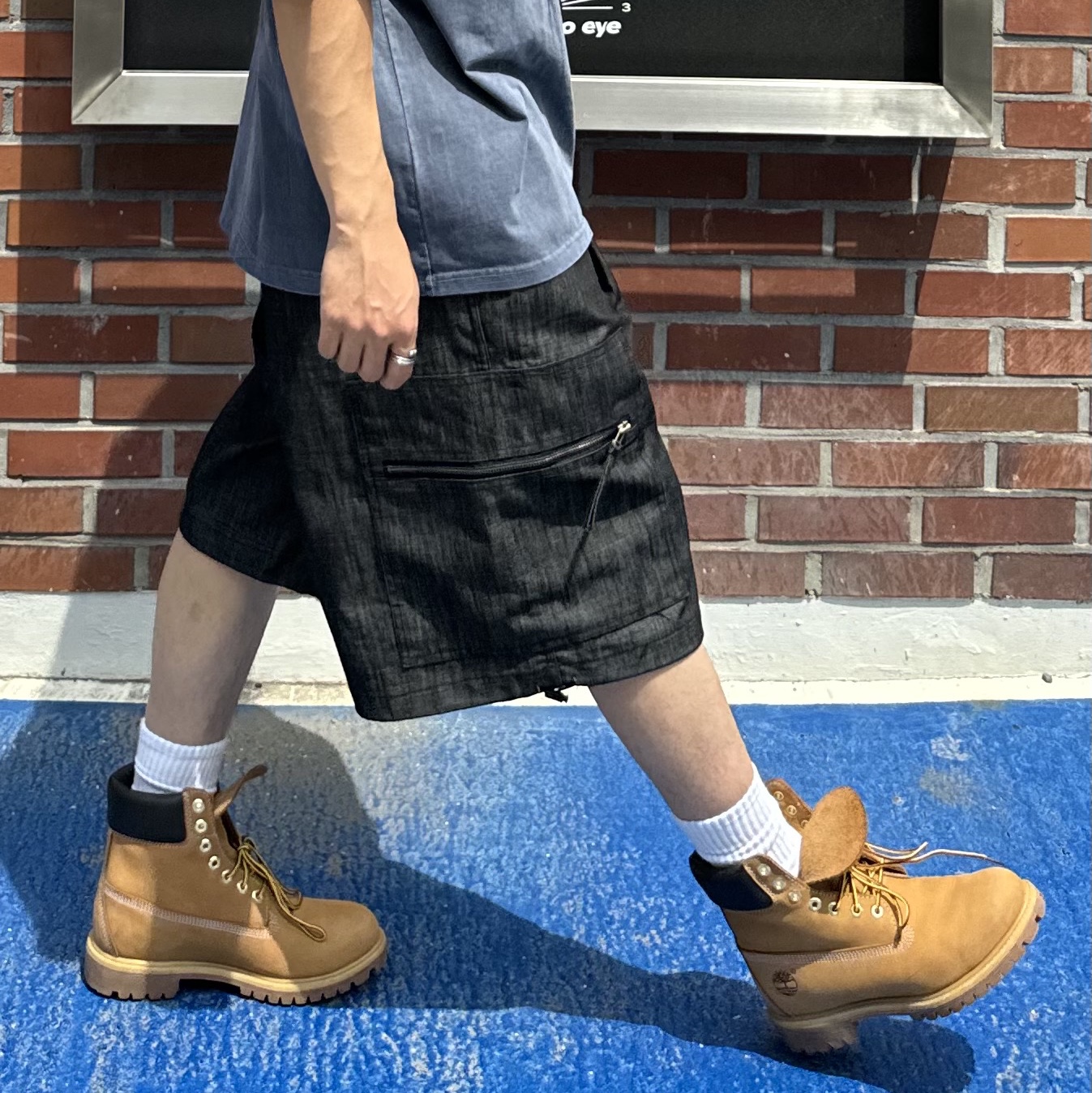 Timberland Premium 6 inch Waterproof Boot Wheat Nubuck - Wide, Birkenstock Boston Soft Footbed Taupe - Regular 착용 스타일 - 3