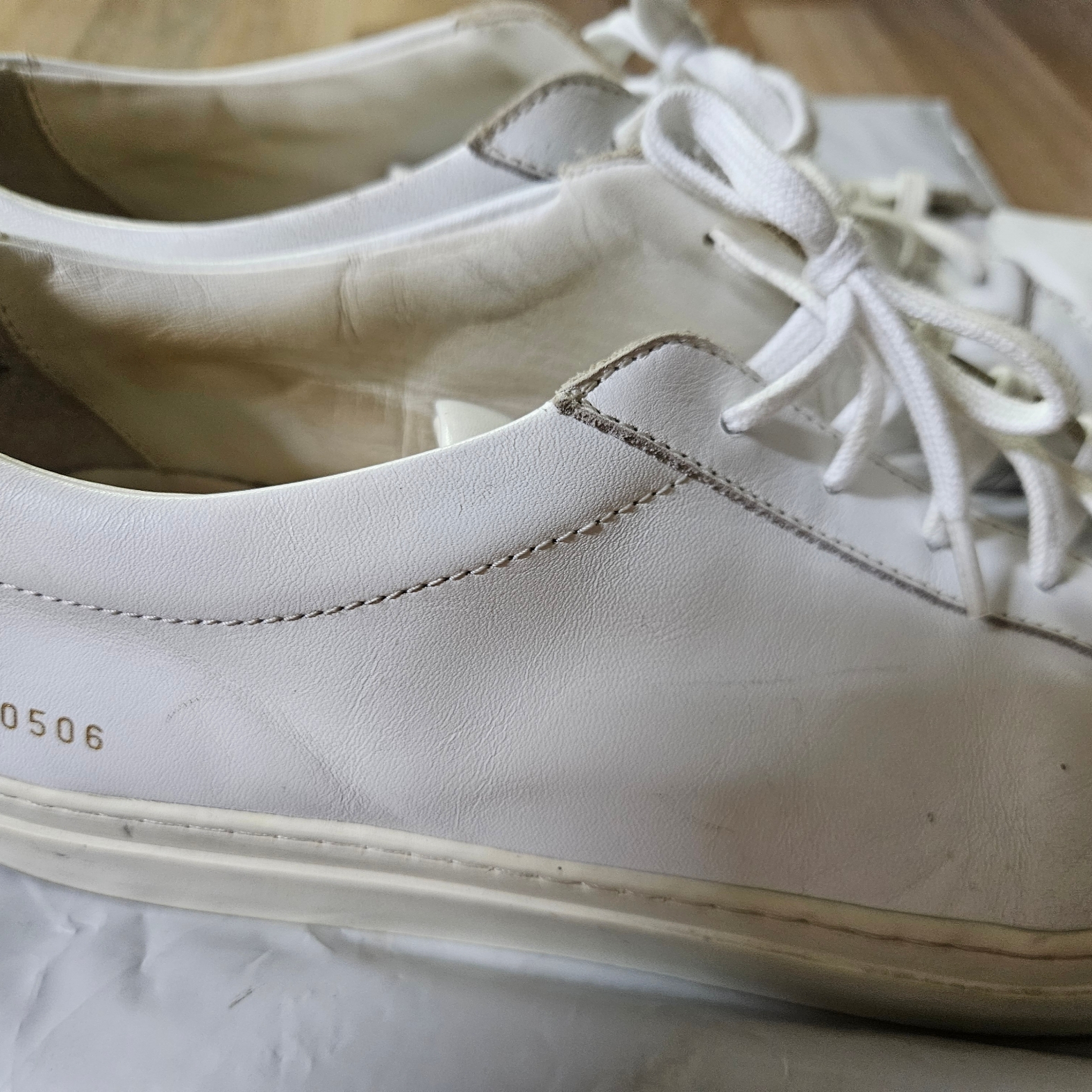 Common Projects Original Achilles Low White 착용 스타일