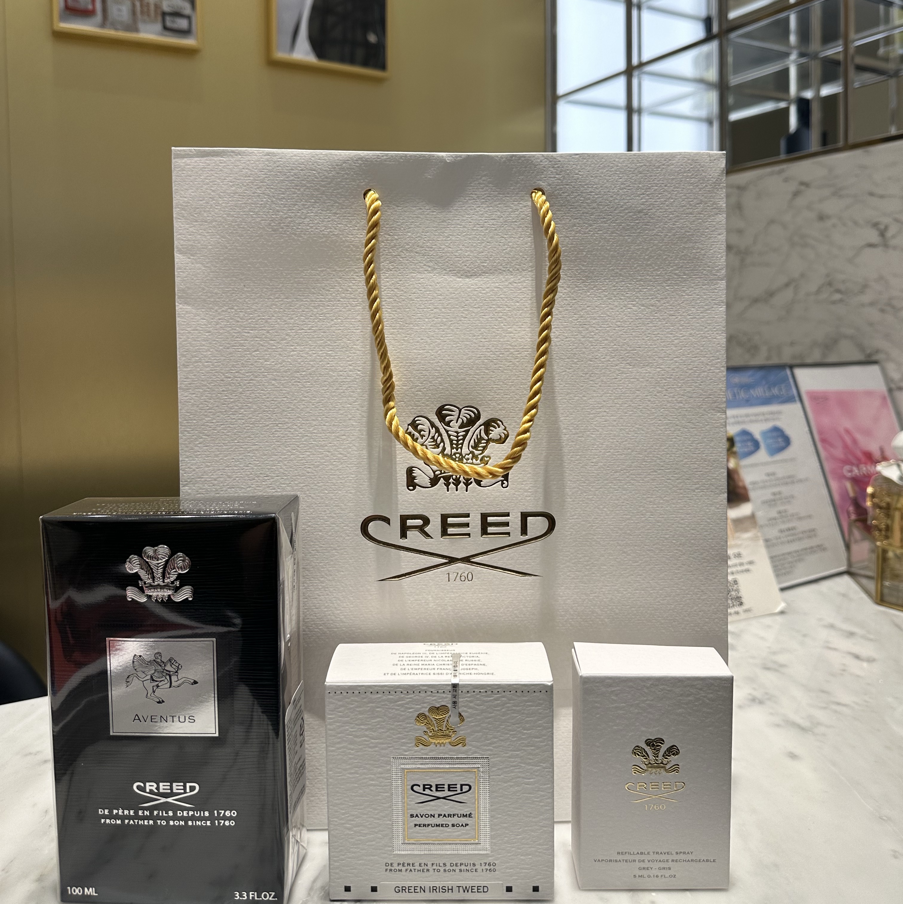 Creed Aventus Eau De Parfum 100ml 착용 스타일 - 1