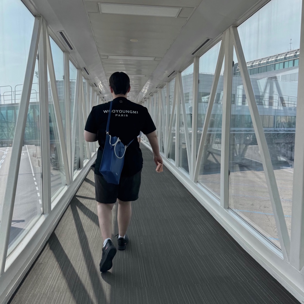 Wooyoungmi Cotton Back Logo T-Shirt Black - 24SS, Ader Error Shopper Bag Blue 착용 스타일