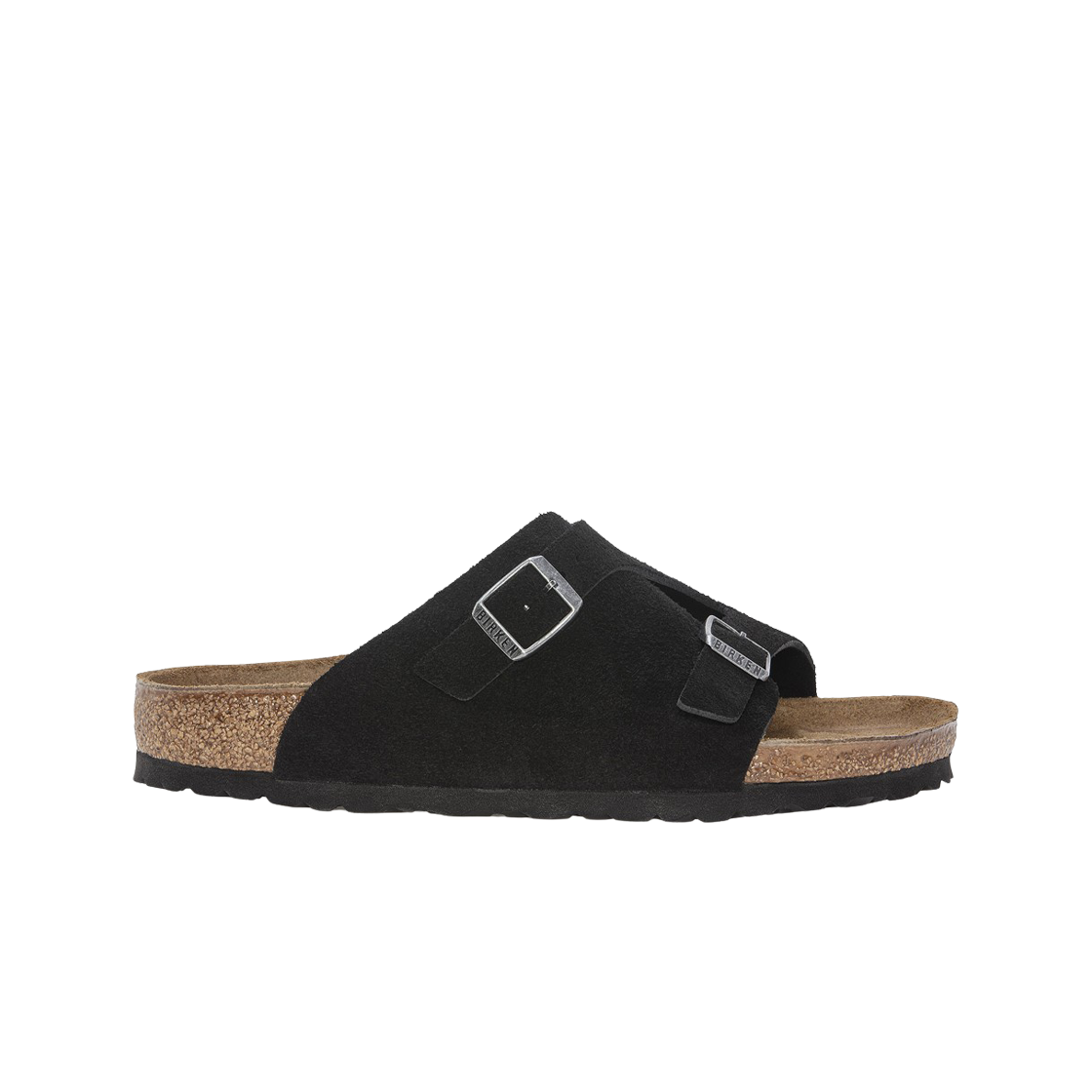 버켄스탁 취리히 스웨이드 레더 블랙 - 레귤러(Birkenstock Zurich Suede Leather Black - Regular)