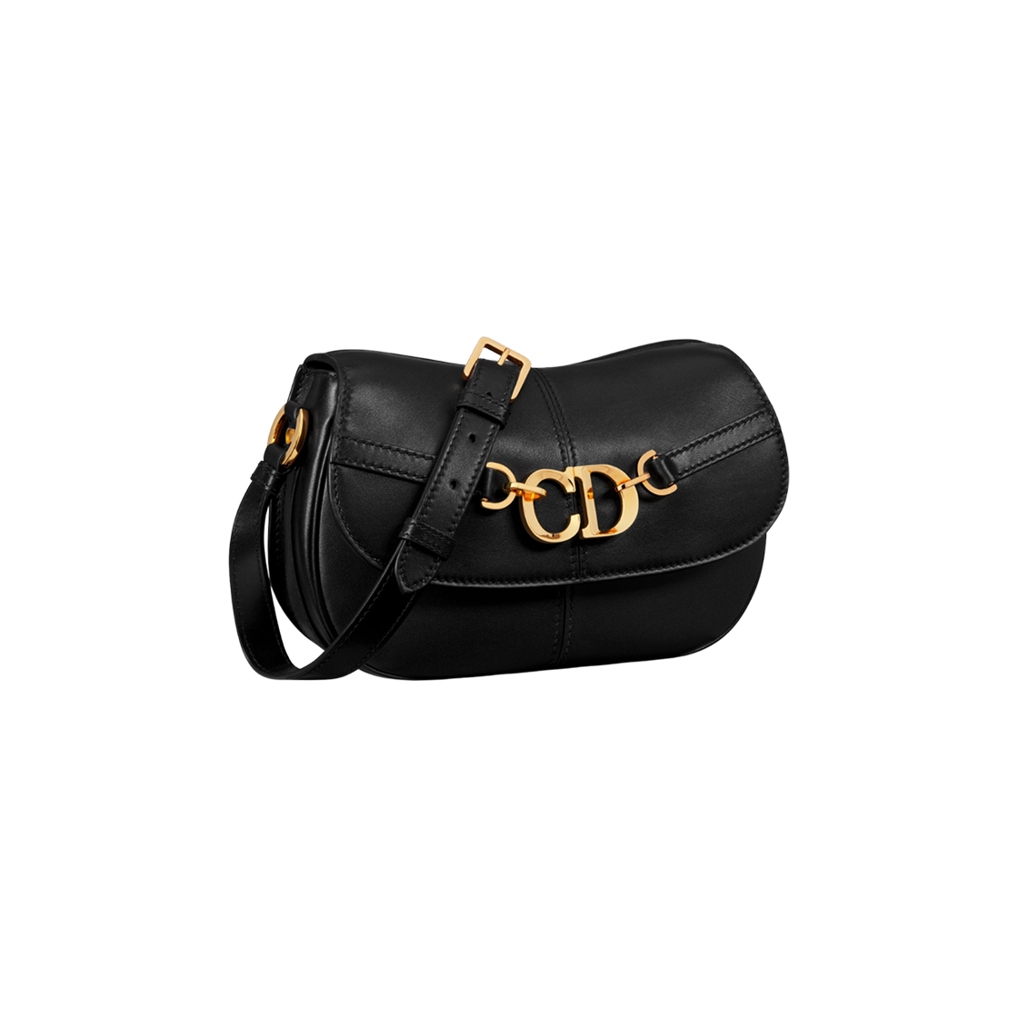 Dior Small CD Besace Bag Black 상세 이미지 3