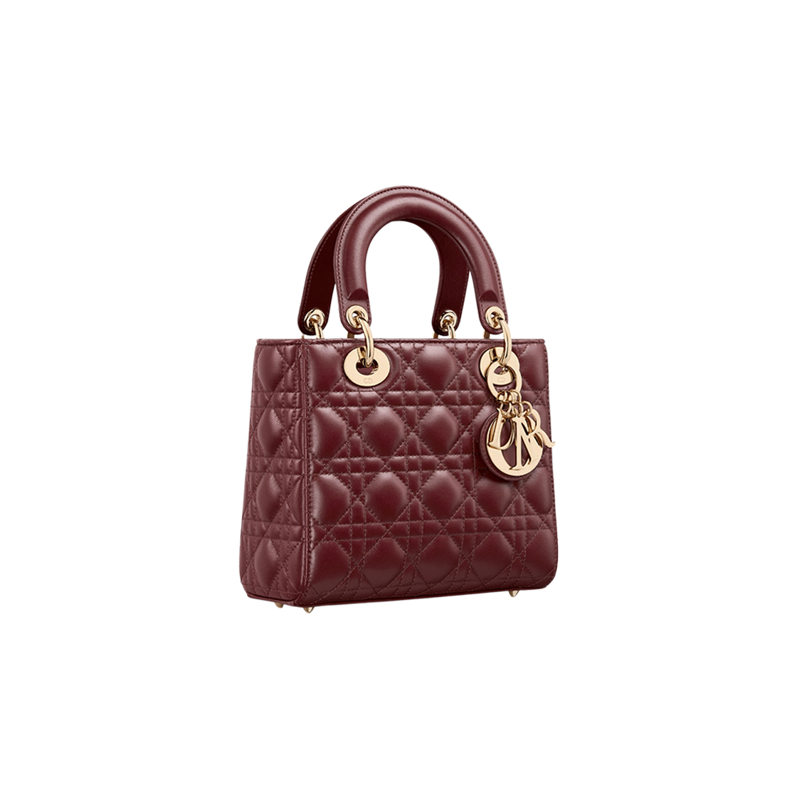 Dior Small Lady My Abcdior Bag Burgundy 상세 이미지 1