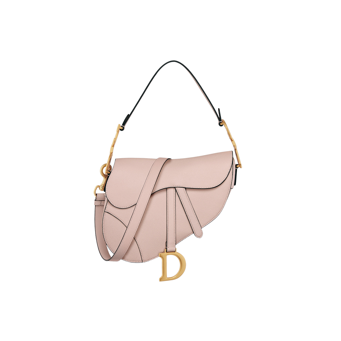 Dior Saddle Bag With Strap Powder Pink 상세 이미지 1