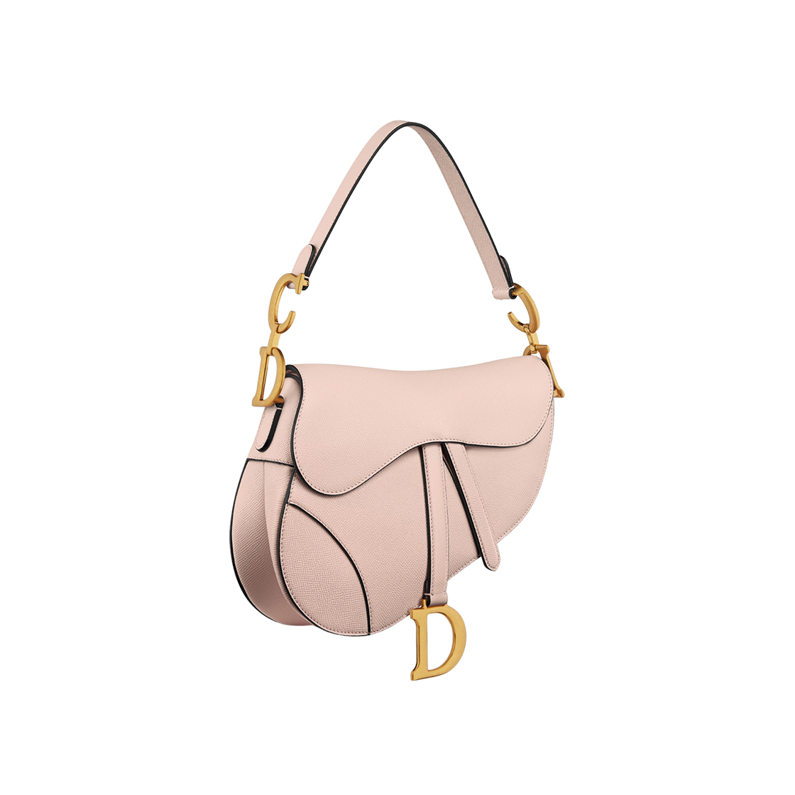 Dior Saddle Bag With Strap Powder Pink 상세 이미지 2