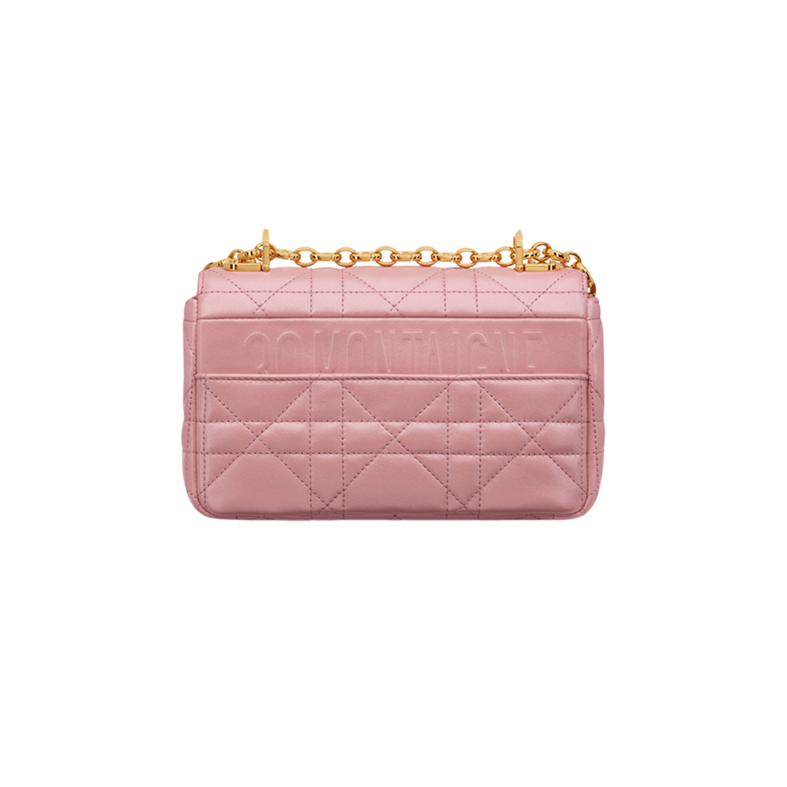 Dior Small Dior Caro Bag Melocoton Pink Pearlescent 상세 이미지 3