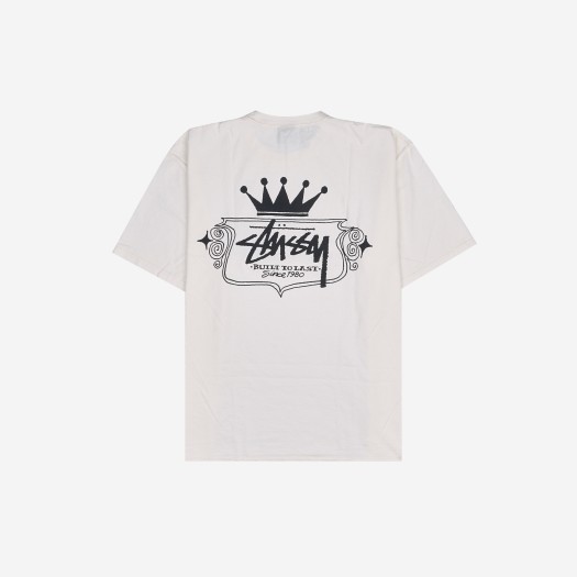 Stussy Built To Last Pigment Dyed T-Shirt Natural