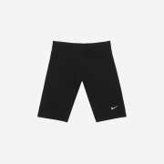 (W) Nike Essential Mid Rise Bike Shorts Black - Asia