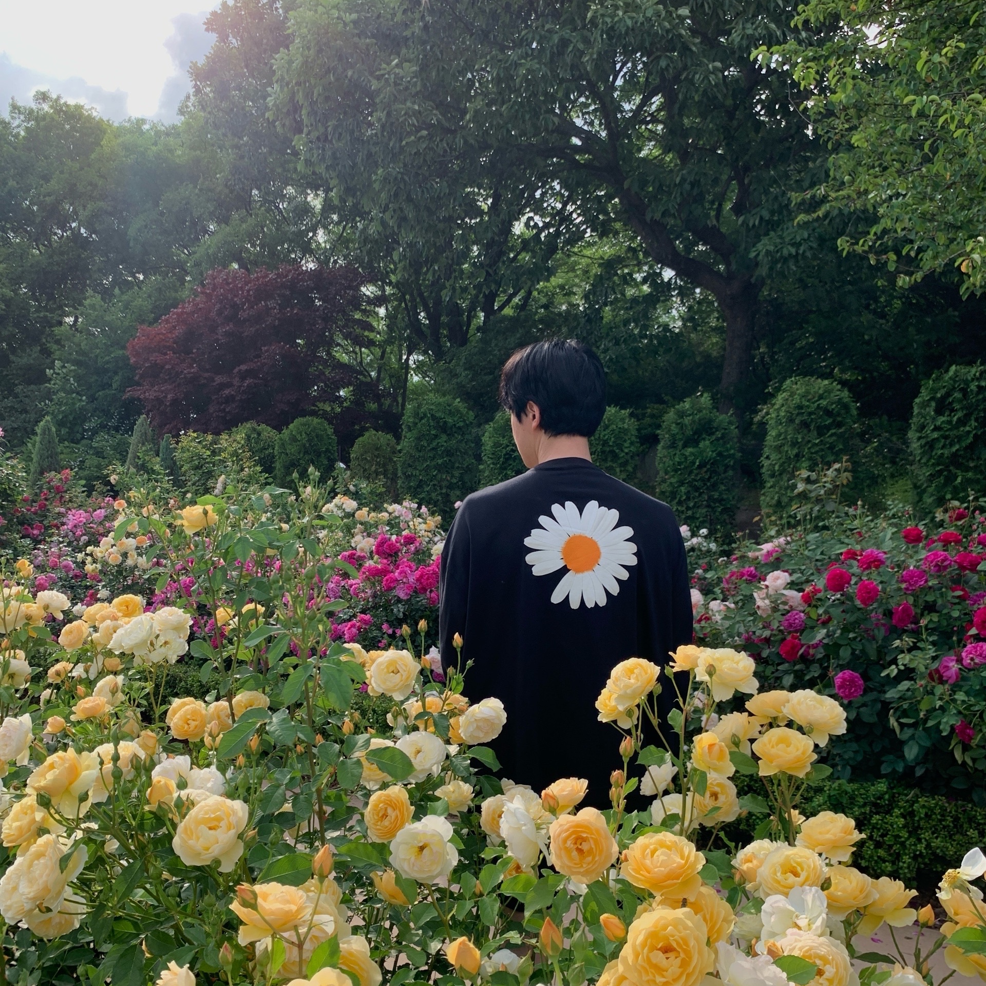 Nike x Peaceminusone LS T-Shirt Black (DR0098-010), Nike x Peaceminusone LS T-Shirt Black (DR0097-010) 착용 스타일