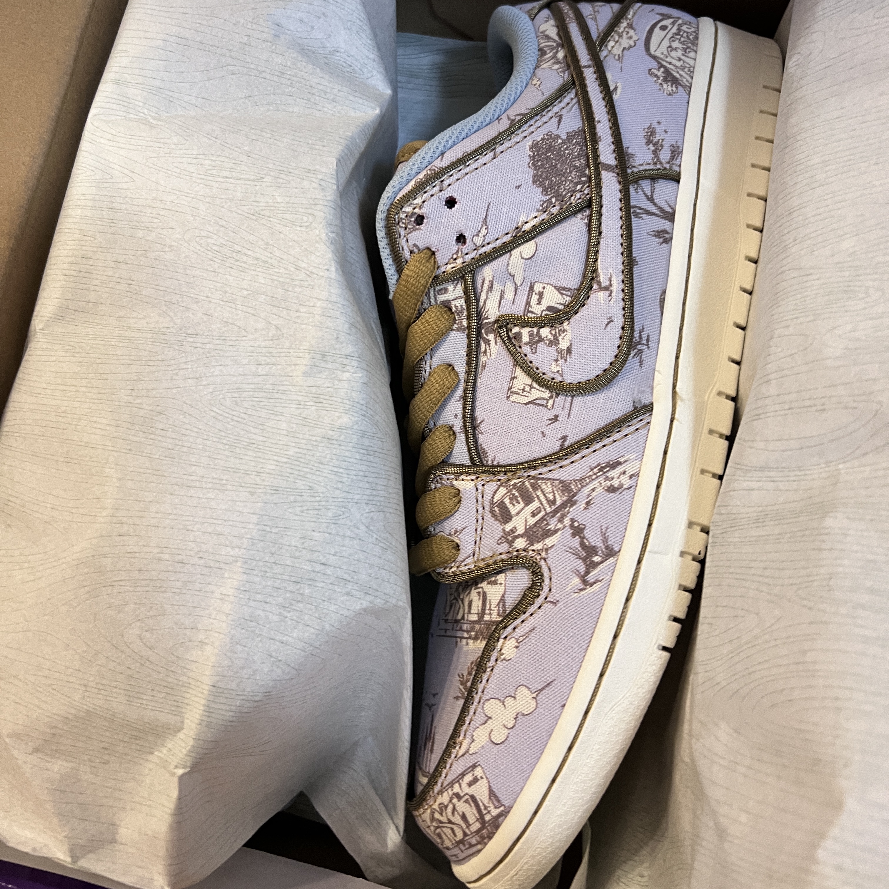 Nike SB Dunk Low Pro Premium Toile 착용 스타일