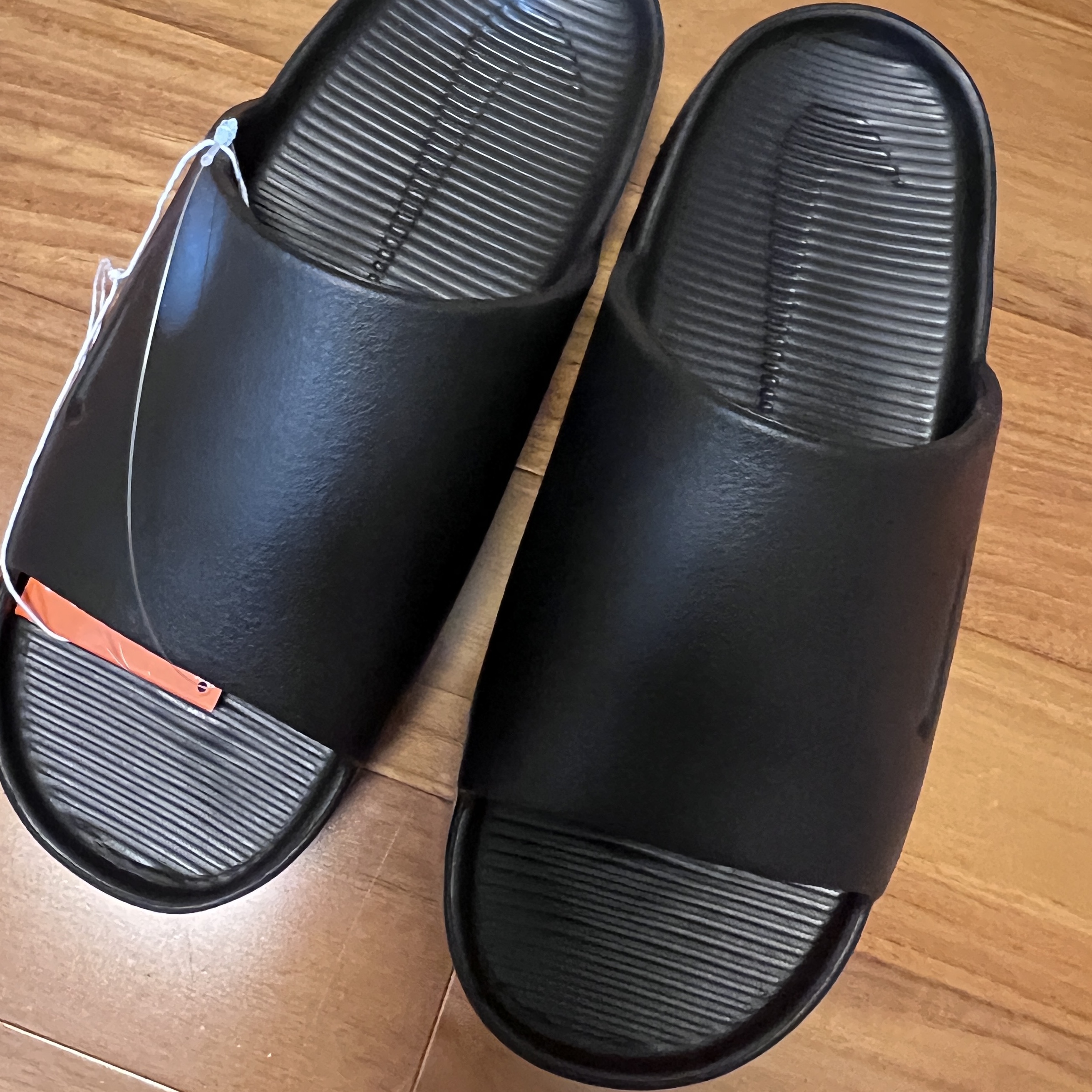 (W) Nike Calm Slide Black 착용 스타일