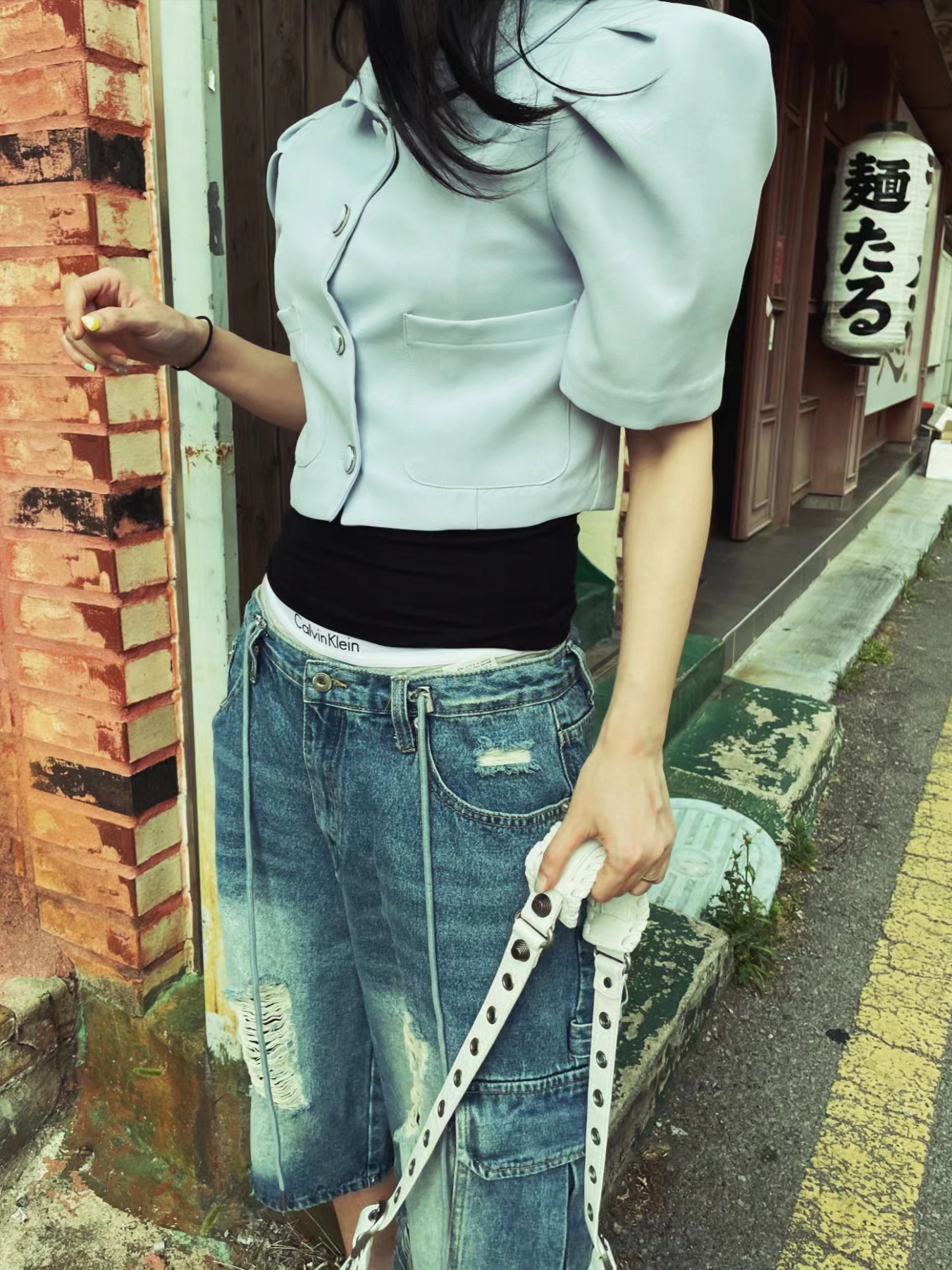 Open Yy x Hello Kitty Trucker Cap Black, [KREAM 단독] Lelbobrown Oversize Keyring Shinbaram Dr.Ko 착용 스타일 - 3