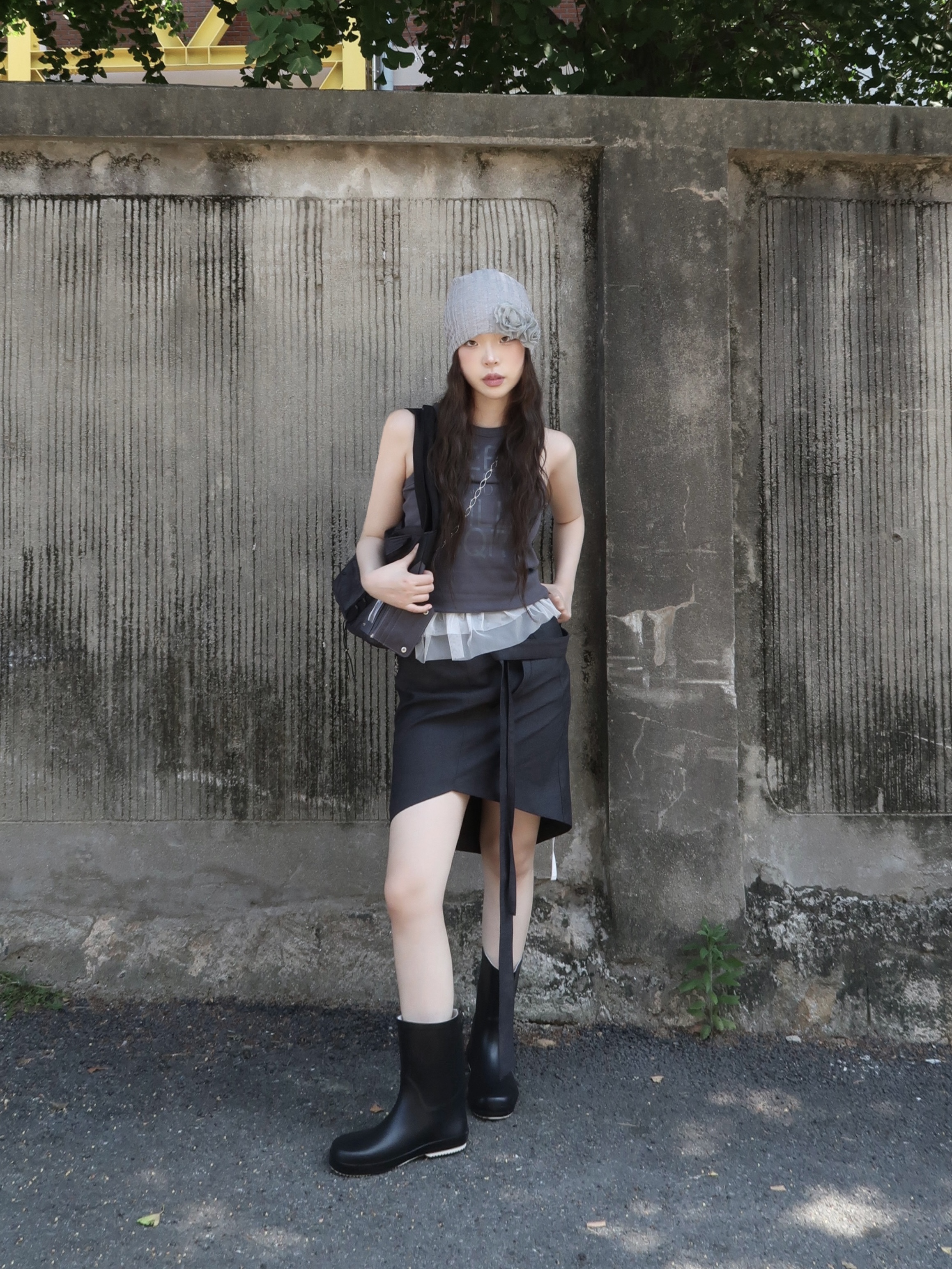 Mosquito Murderers Keep Calm And Kill Msqito Sleeveless Charcoal 착용 스타일 - 2