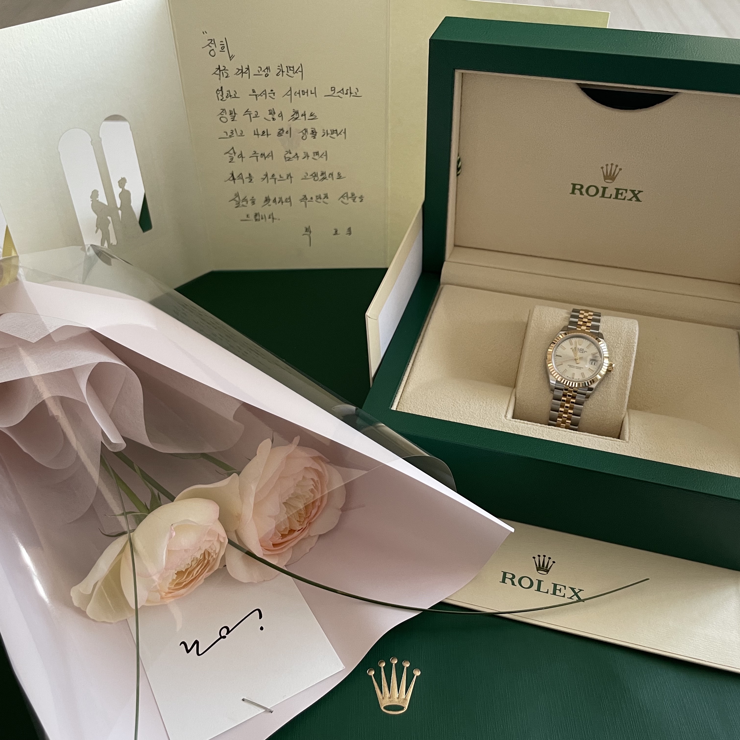 Rolex Lady-Datejust 28mm 279173 Silver Jubilee 착용 스타일