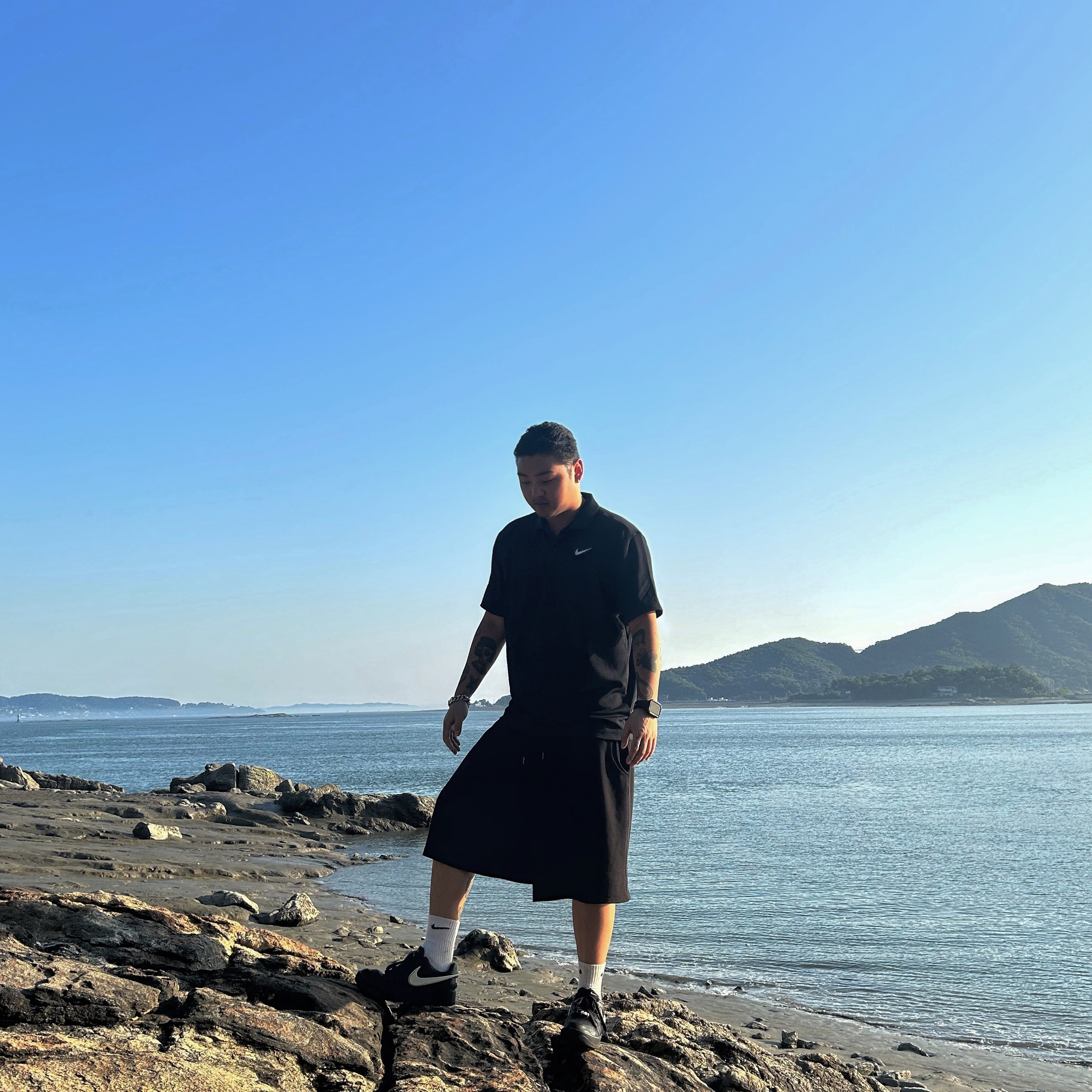 Nike Court Dri-Fit Tennis Polo Black - Asia, Nike x Ambush Air Force 1 Low SP Black 착용 스타일