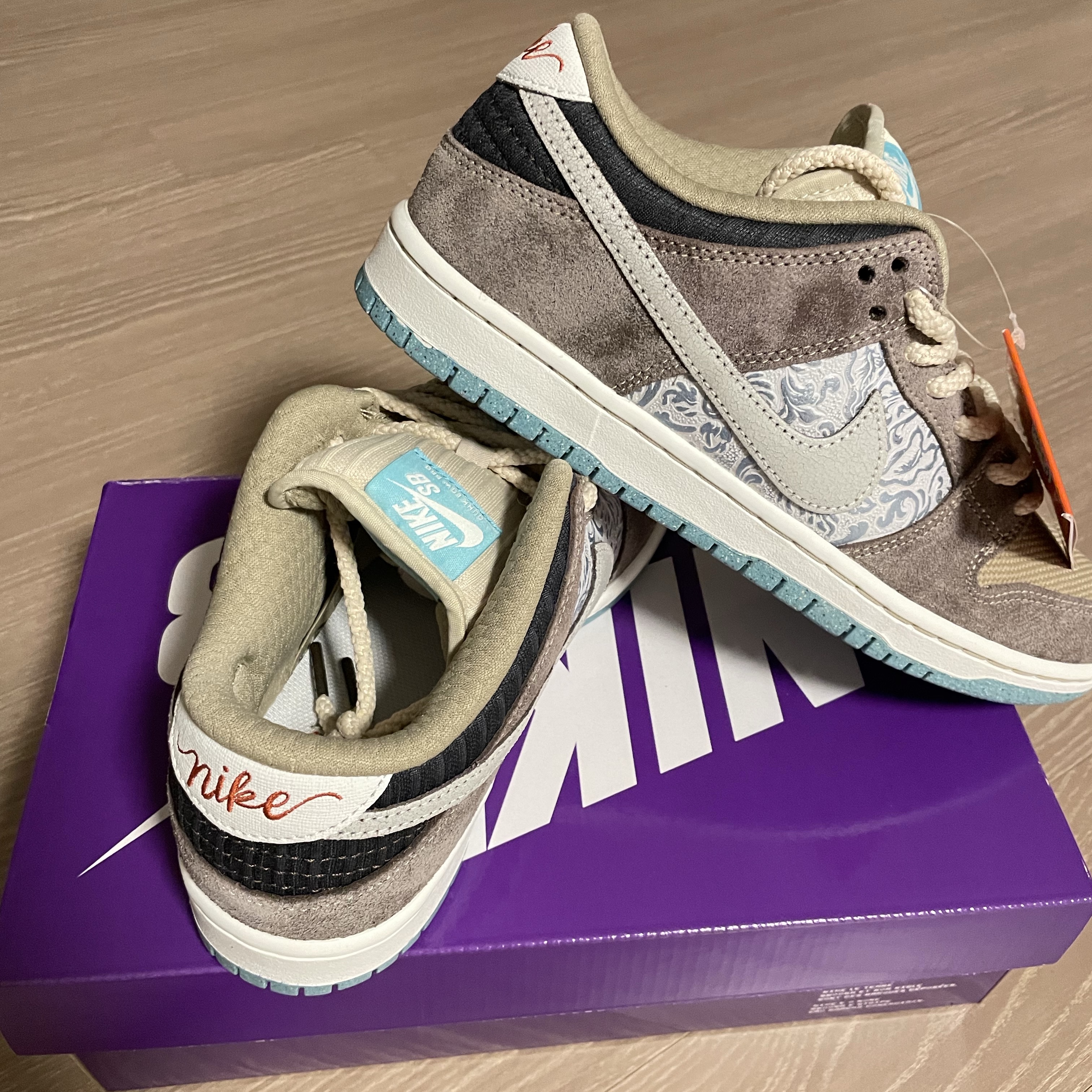 Nike SB Dunk Low Pro Big Money Saving 착용 스타일 - 4