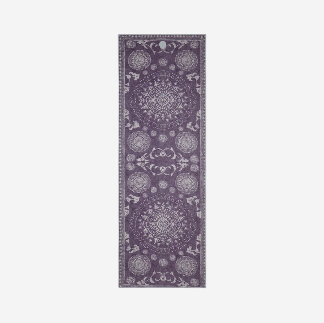 Manduka Yogitoes Yoga Mat Towel Geija Purple 상세 이미지 1