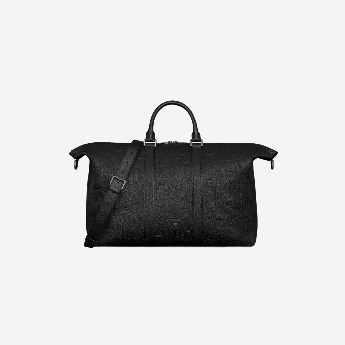 Dior Weekender 40 Dior Gravity Leather Grained Calfskin Black 상세 이미지 1