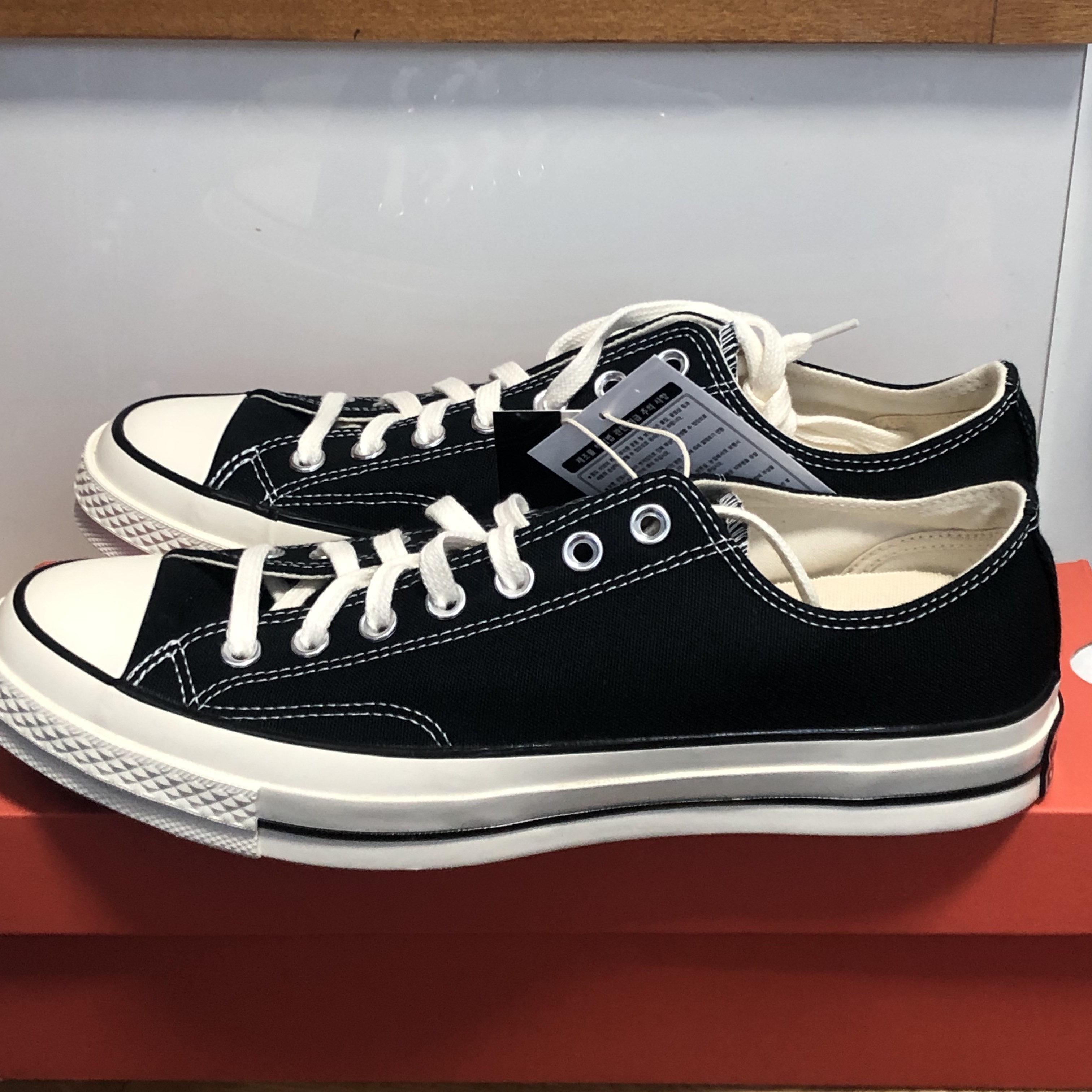Converse Chuck 70 Ox Black - Standard 착용 스타일