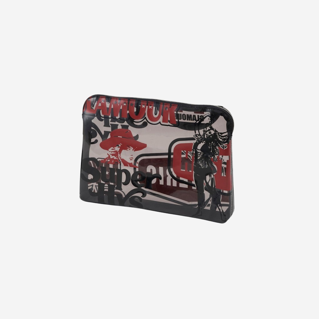 (W) Hysteric Glamour Hysteric Lover Clutch Bag Black 상세 이미지 1