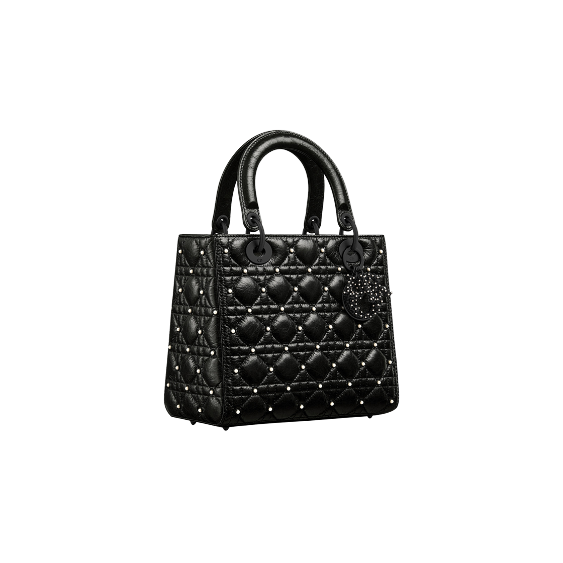 Dior Medium Lady Bag Black Patent To Matte Gradient 상세 이미지 2