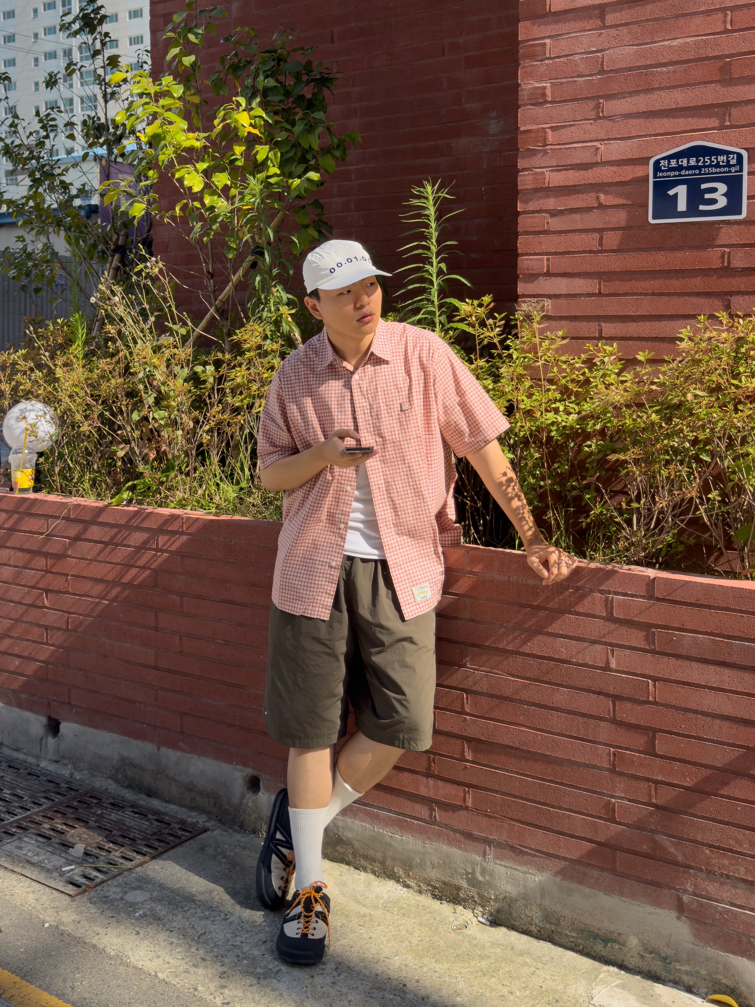 New Balance CRV Mule V2 Yellow, Opening Project Numbering Camp Cap Off White 착용 스타일 - 2