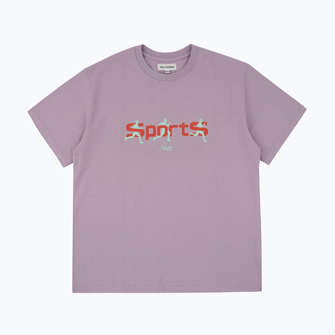 Nice Weather Apparel Sports T-Shirt Purple 상세 이미지 1