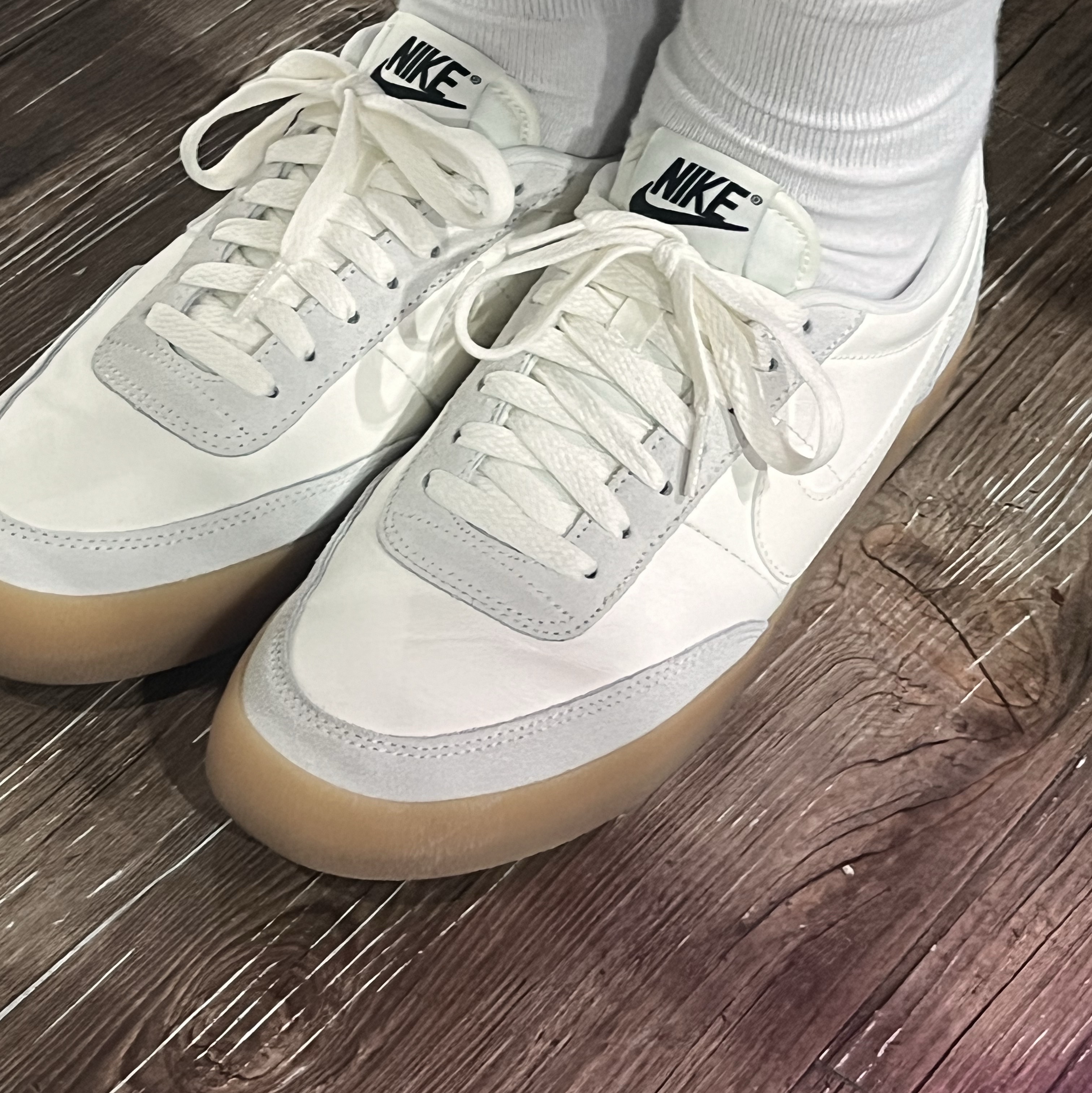 Nike Killshot 2 Leather Sail Gum 착용 스타일